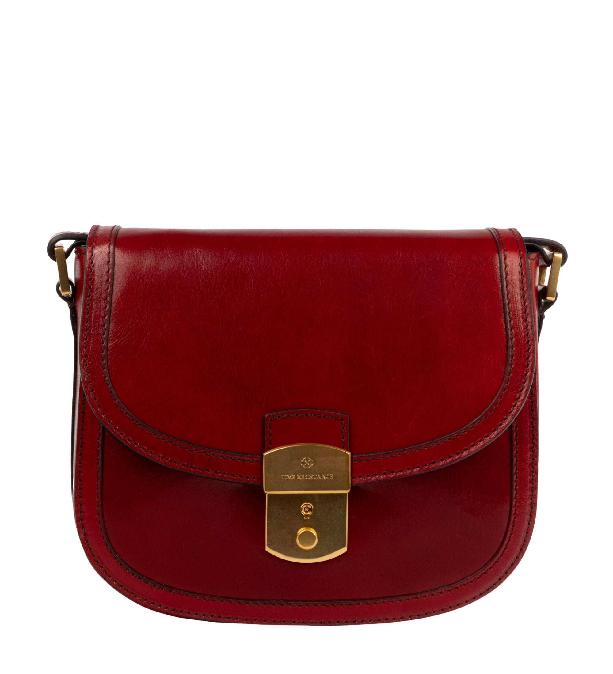 Saddle bag i läder för dam - Secrets