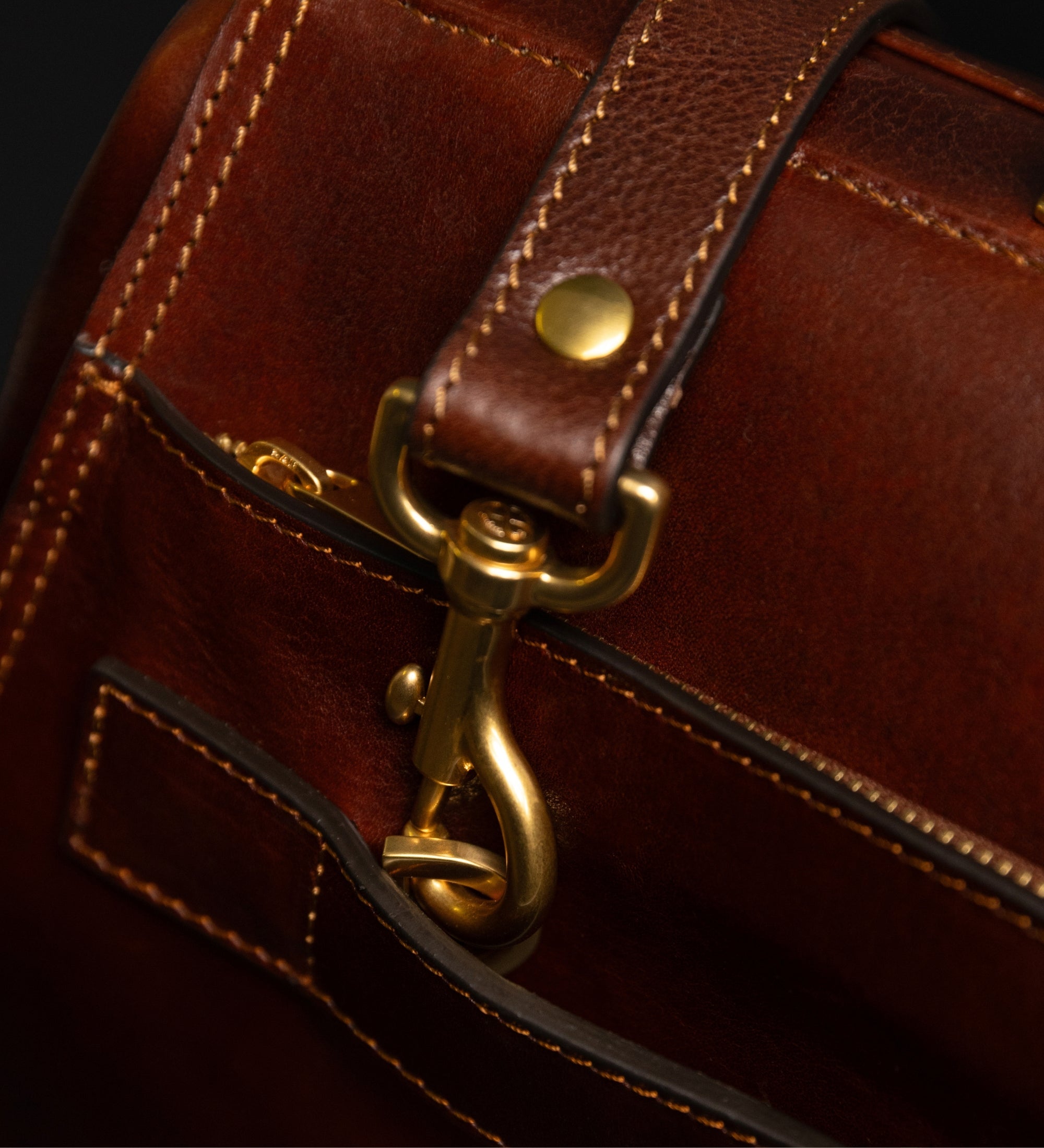 Stor doktorväska i läder för dam - Mrs Dalloway