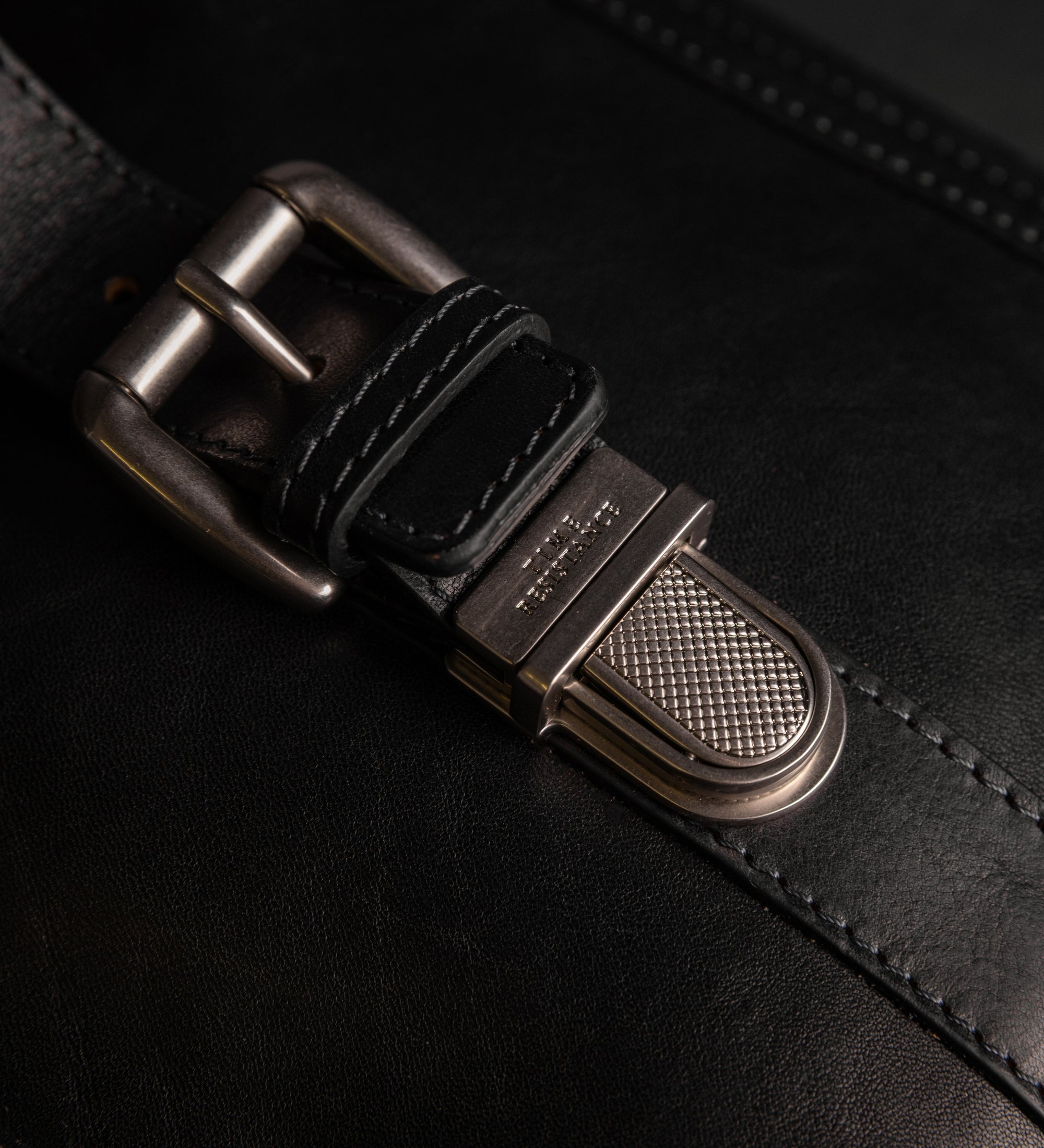 Portfölj i läder läderväska i satchel-stil – The Time Machine