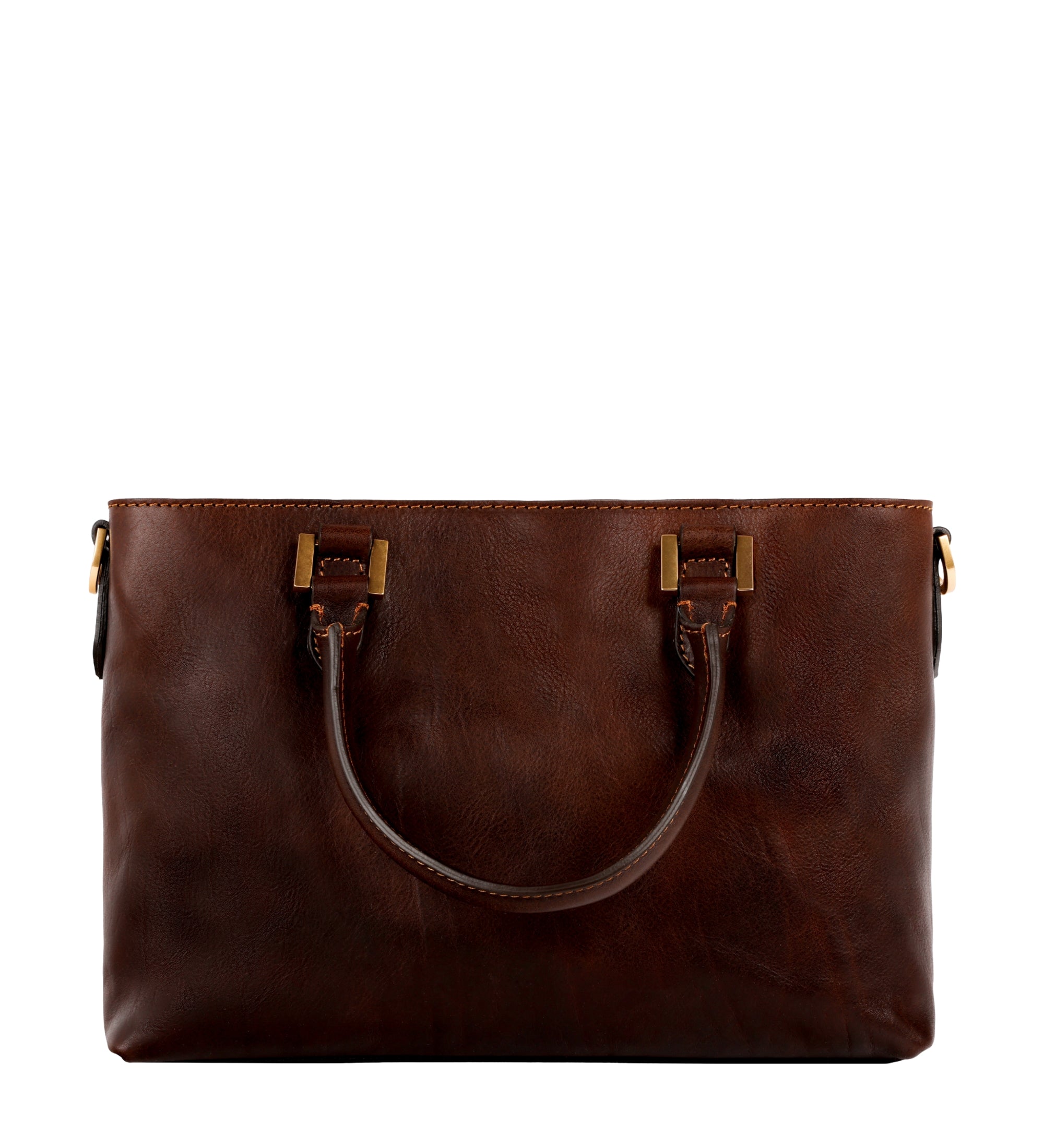 Handväska i läder axelväska i läder för dam– Camilla