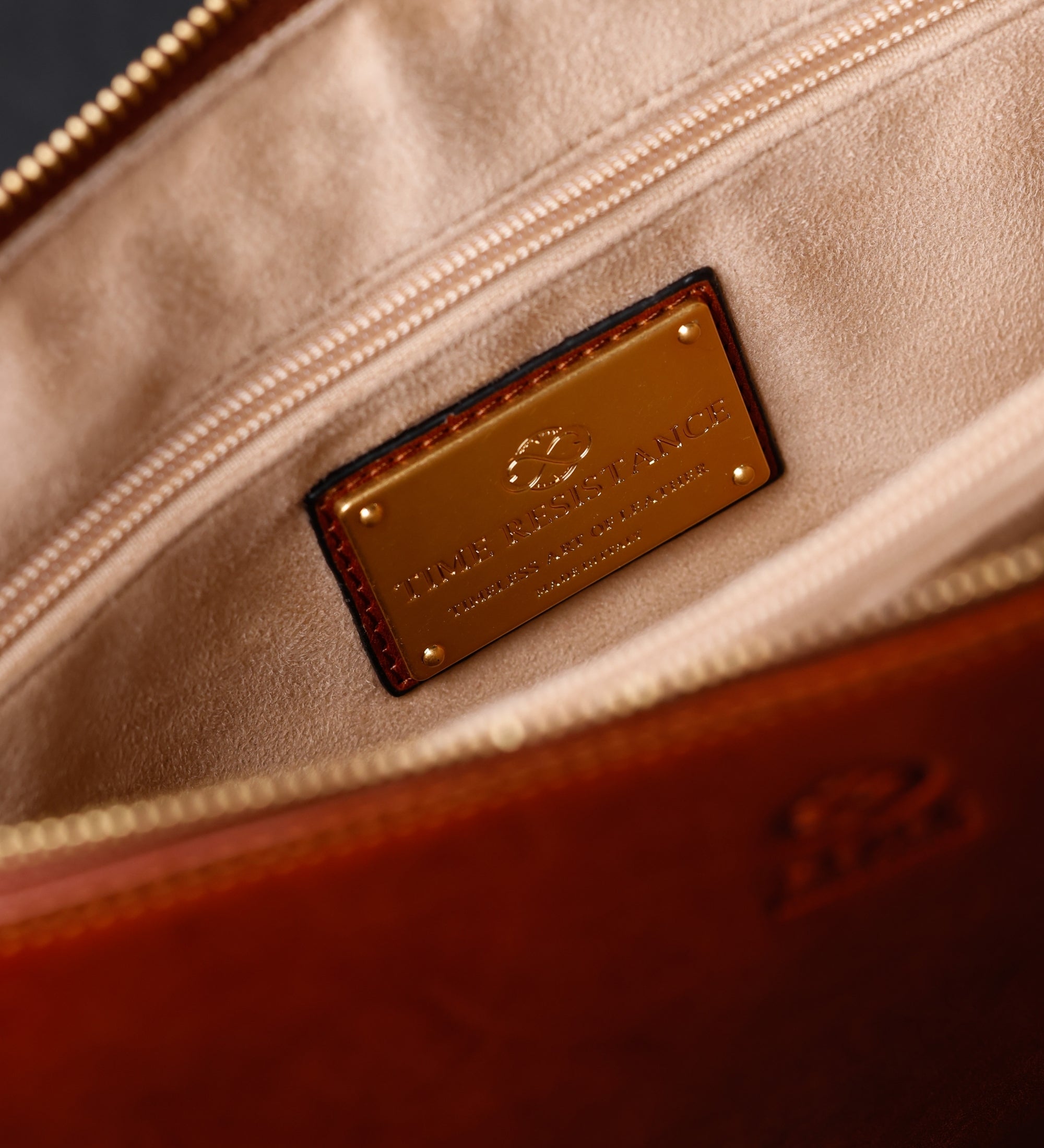 Stor clutchväska i läder för herr – The Brothers Karamazov