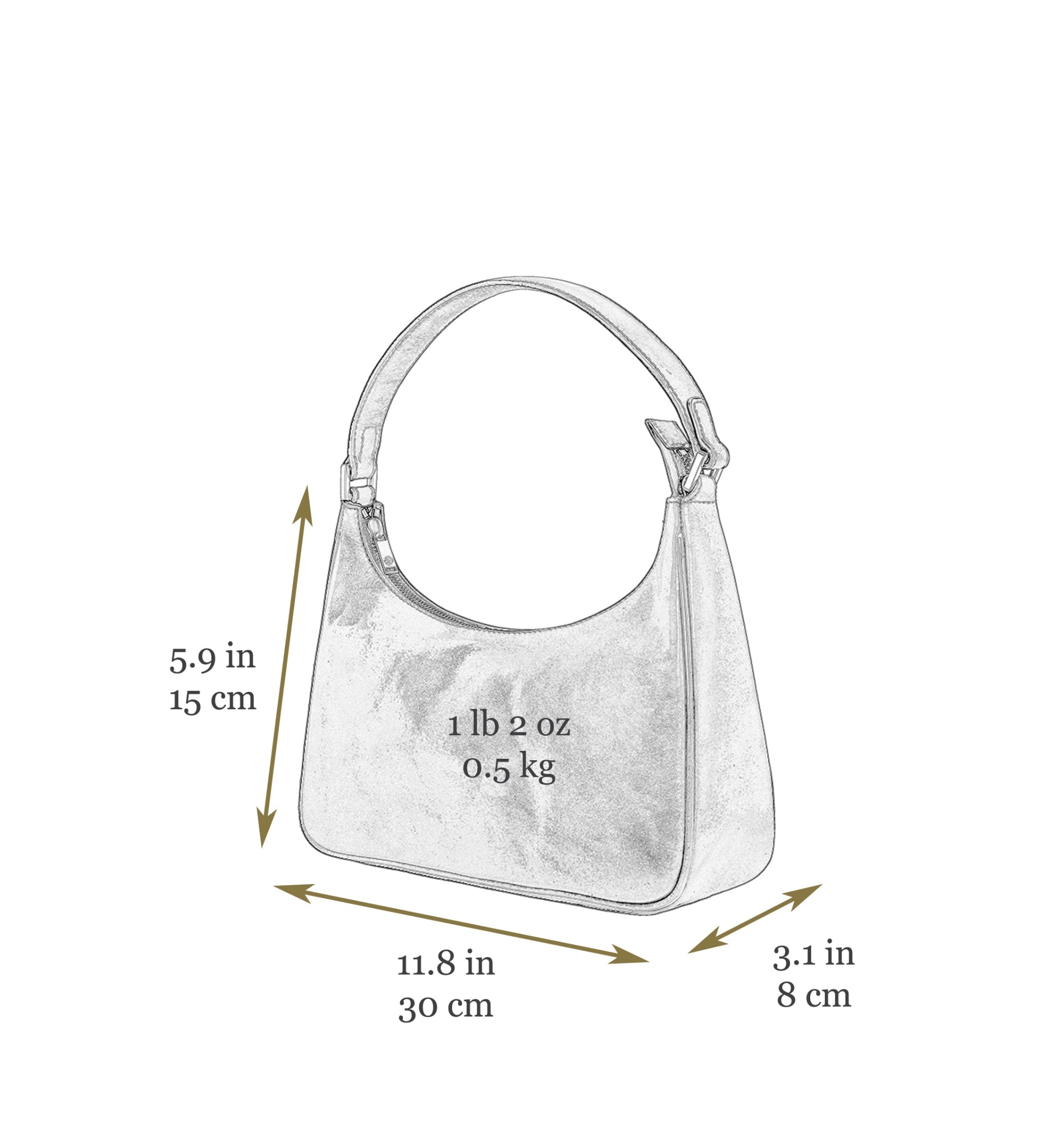 Hoboväska i läder för dam – The Bluest Eye