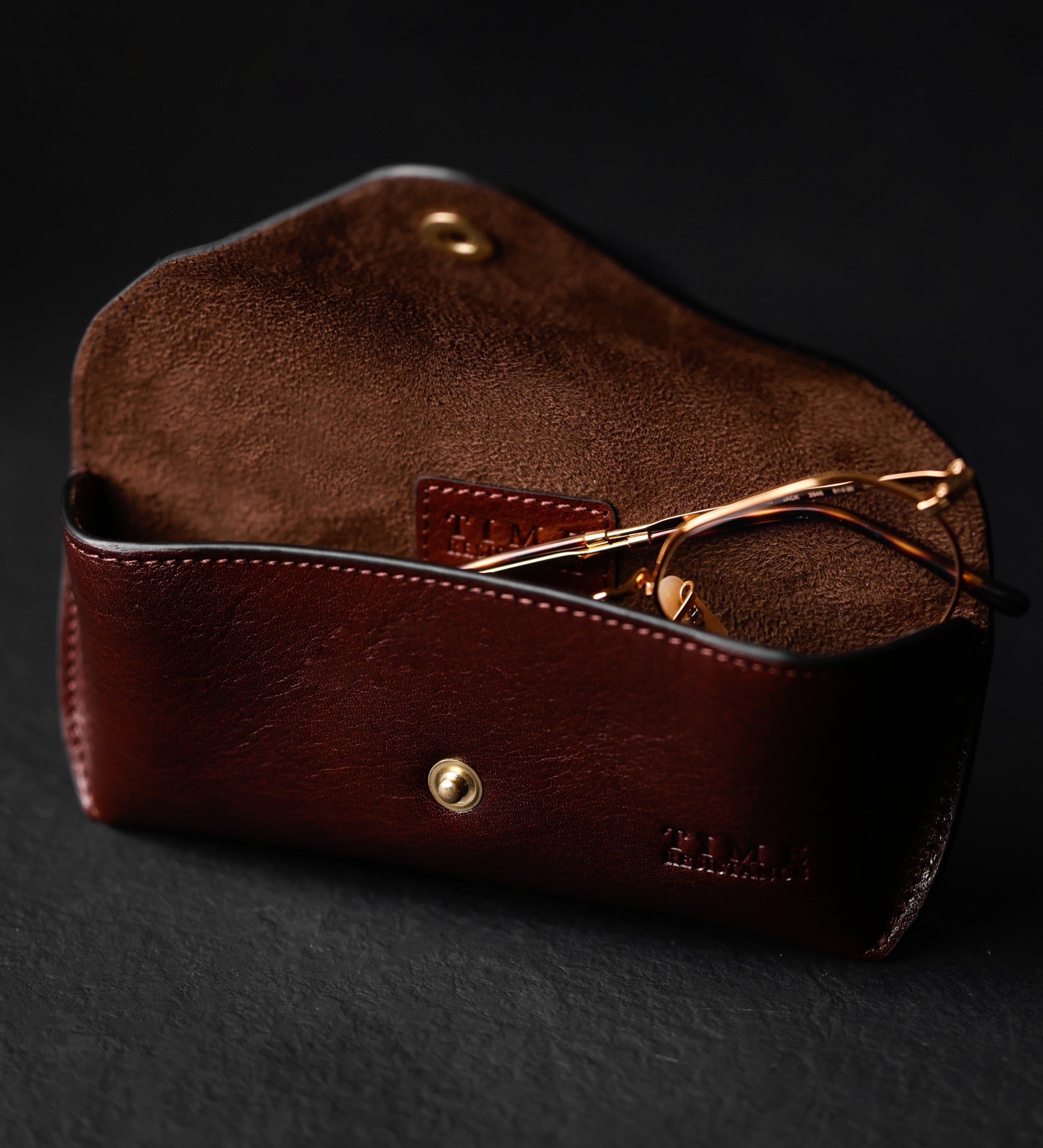 Glasögonfodral i läder – A High Wind In Jamaica