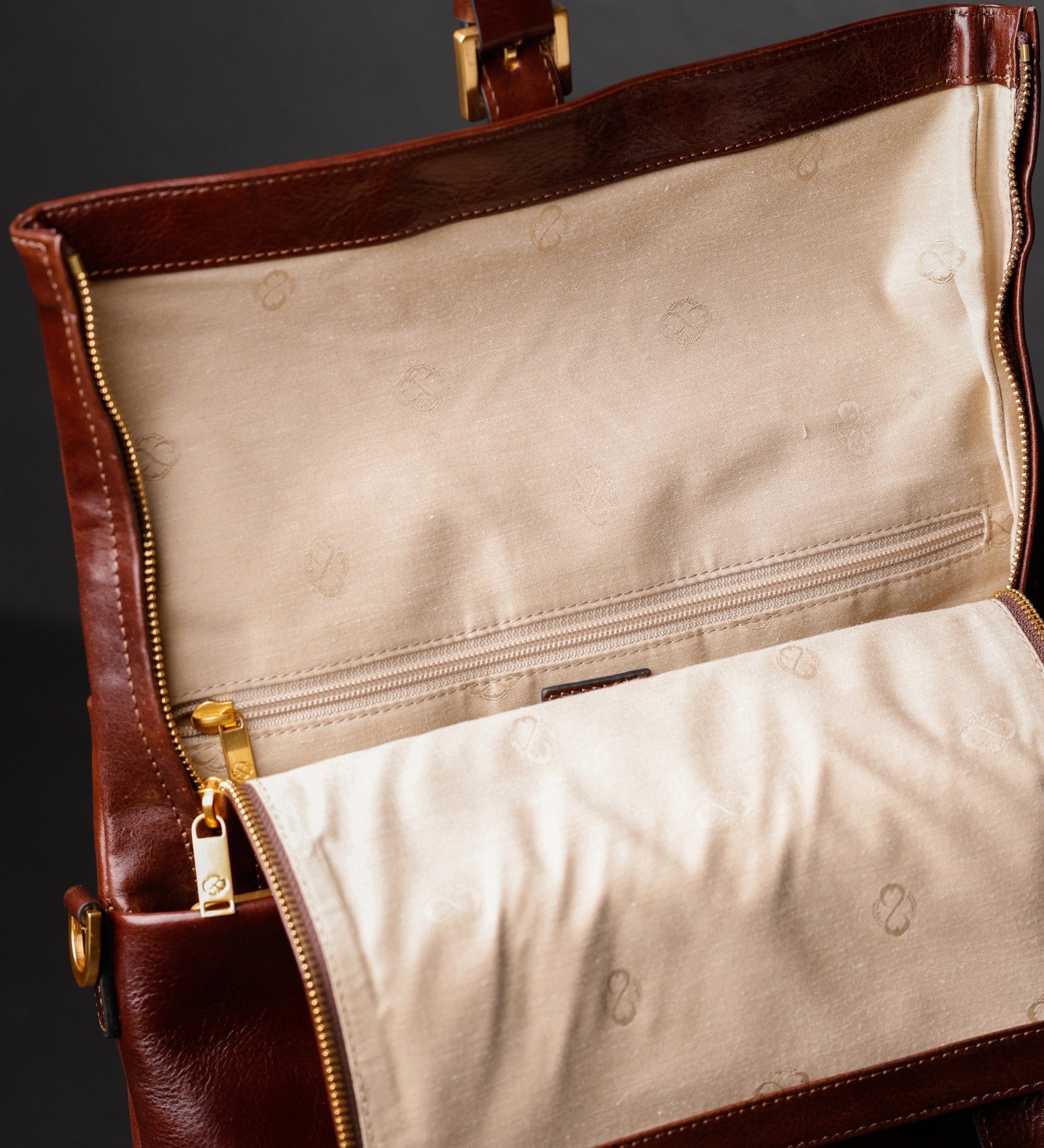 Omvandlingsbar ryggsäck i läder – The Awakening