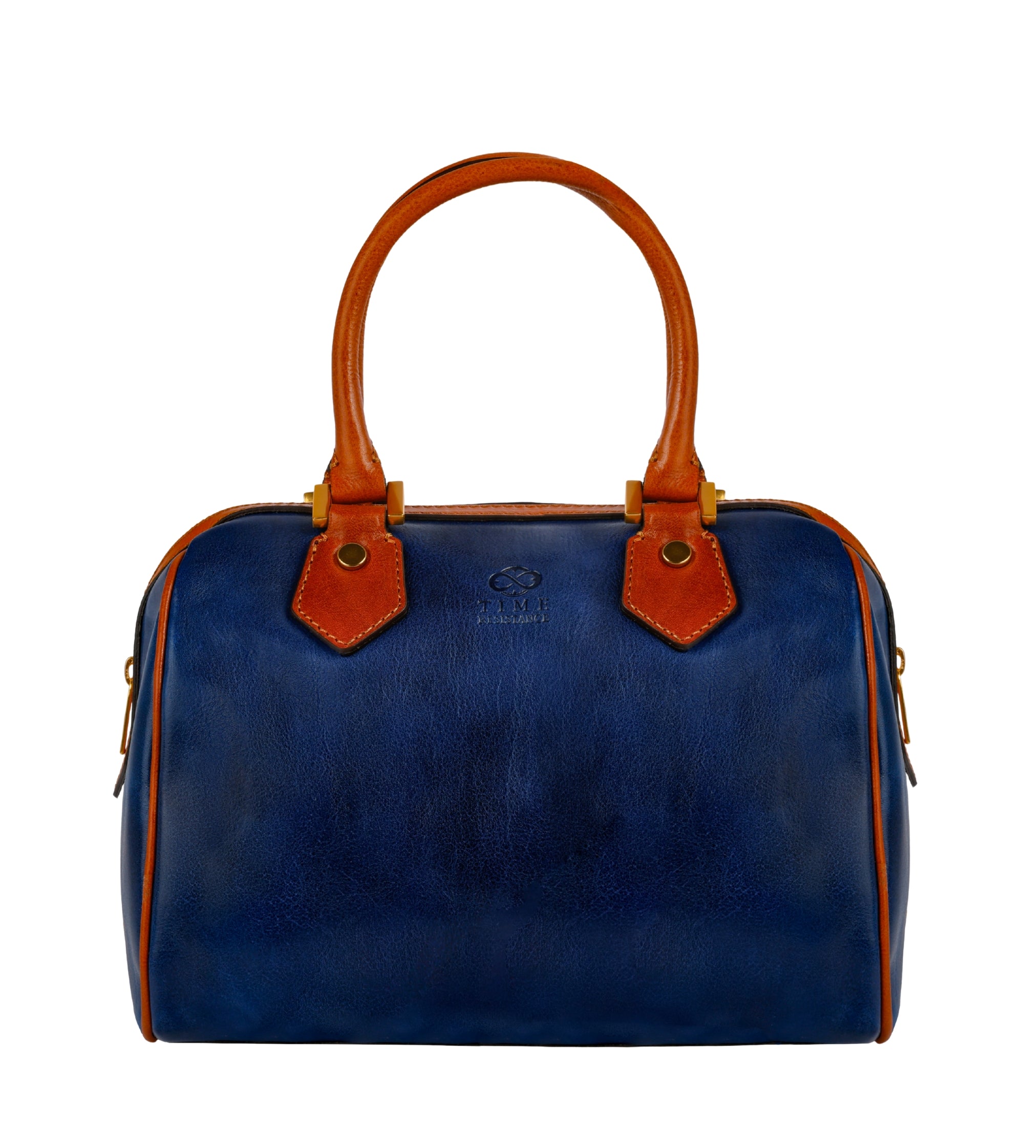 Barrelbag i läder handväska i läder för dam – Little Dorrit