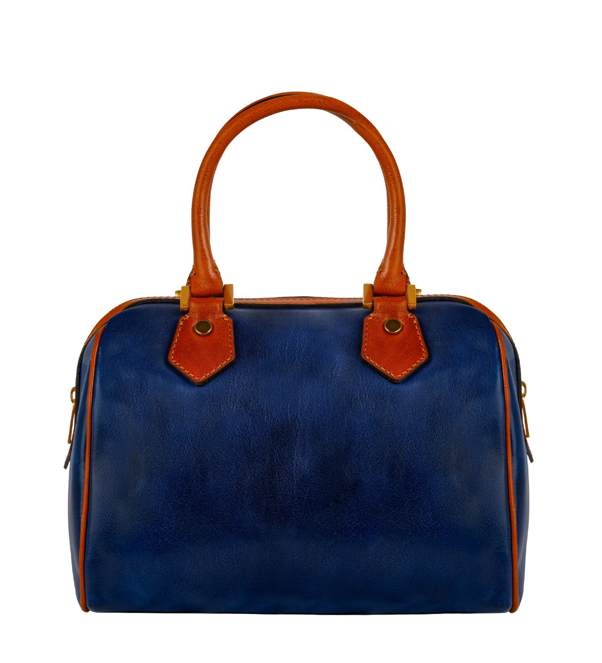 Barrelbag i läder handväska i läder för dam – Little Dorrit