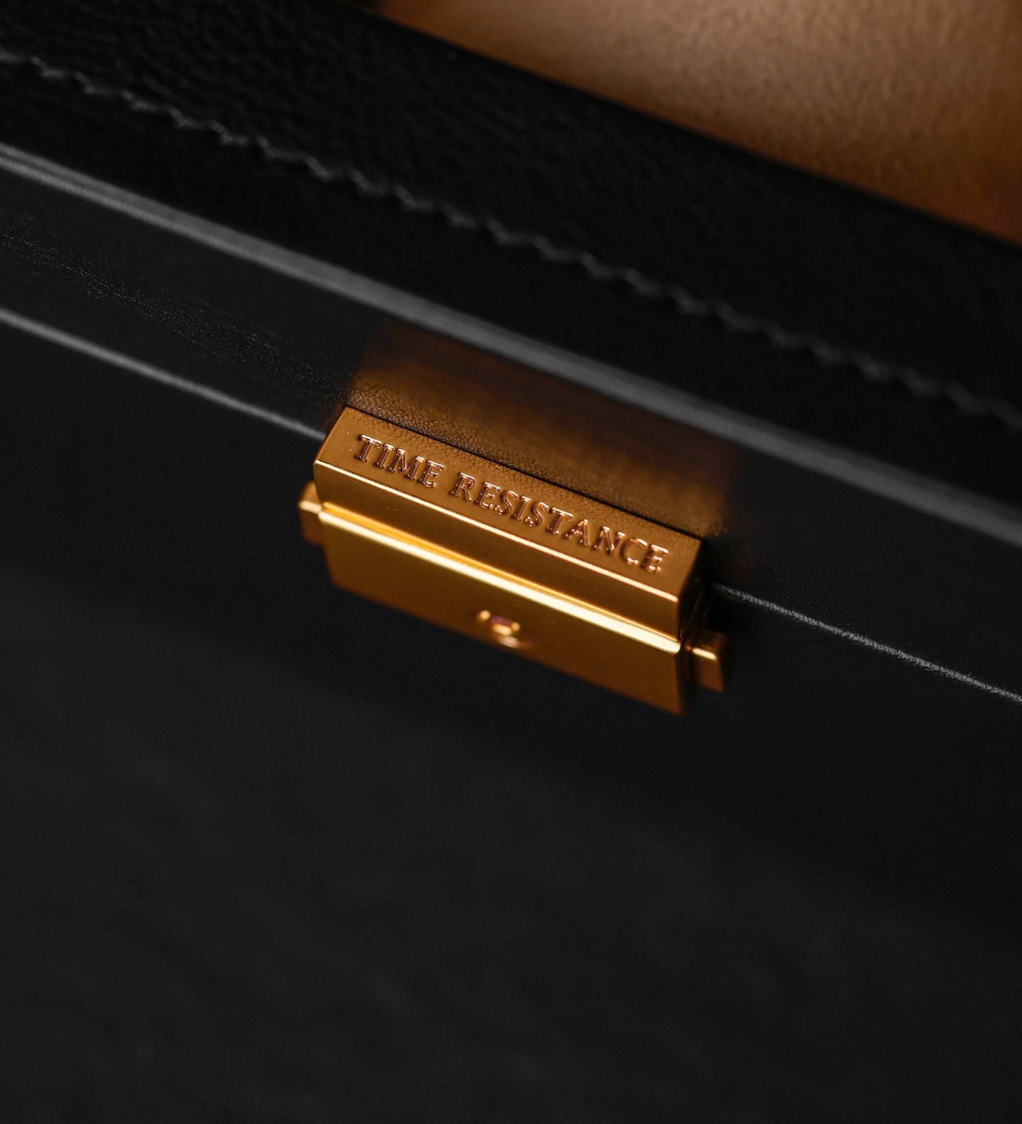 Klocklåda i läder, organisatör för klockor i läder för dam – Silence