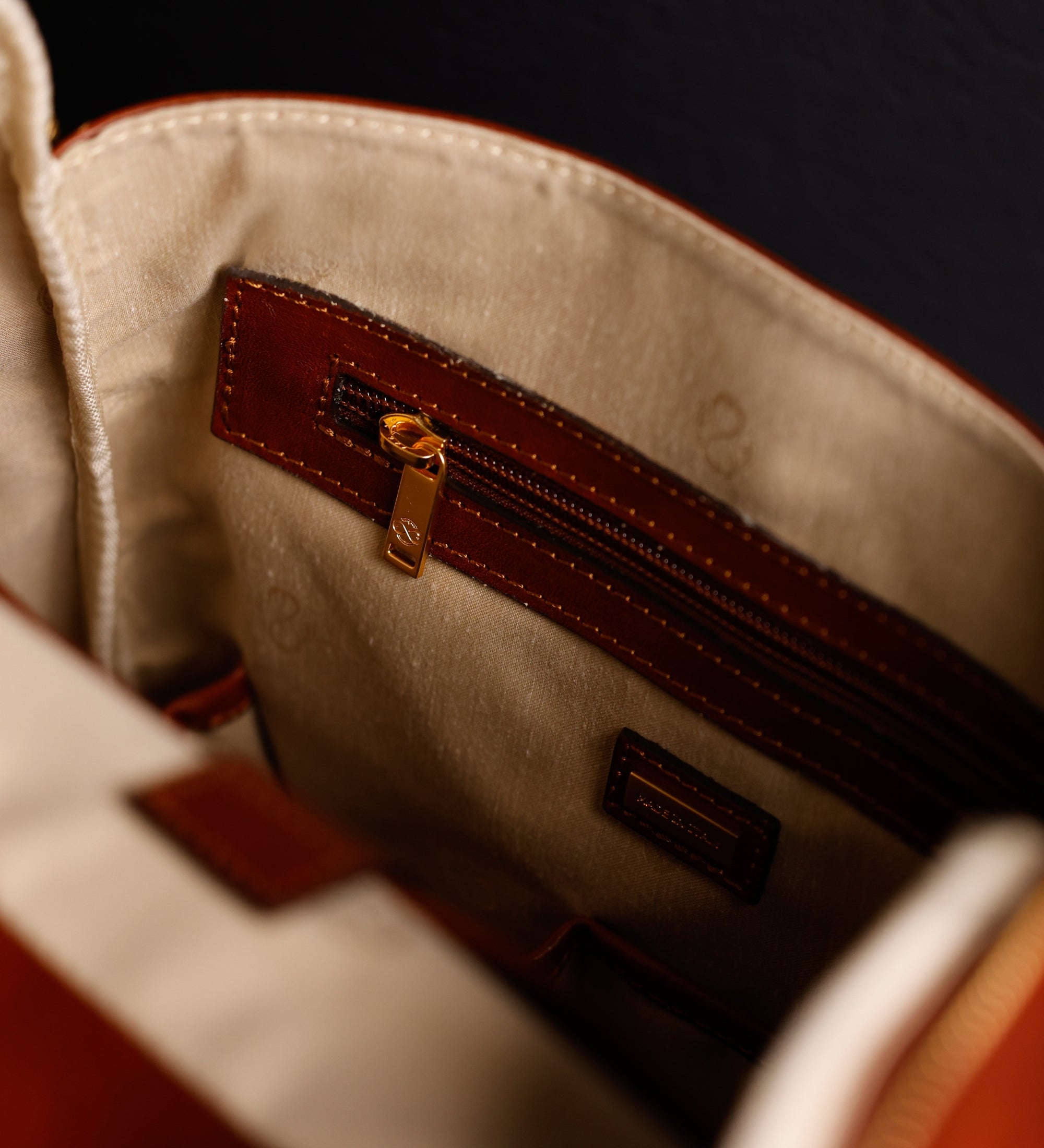 Stor ryggsäck i läder – The Odyssey