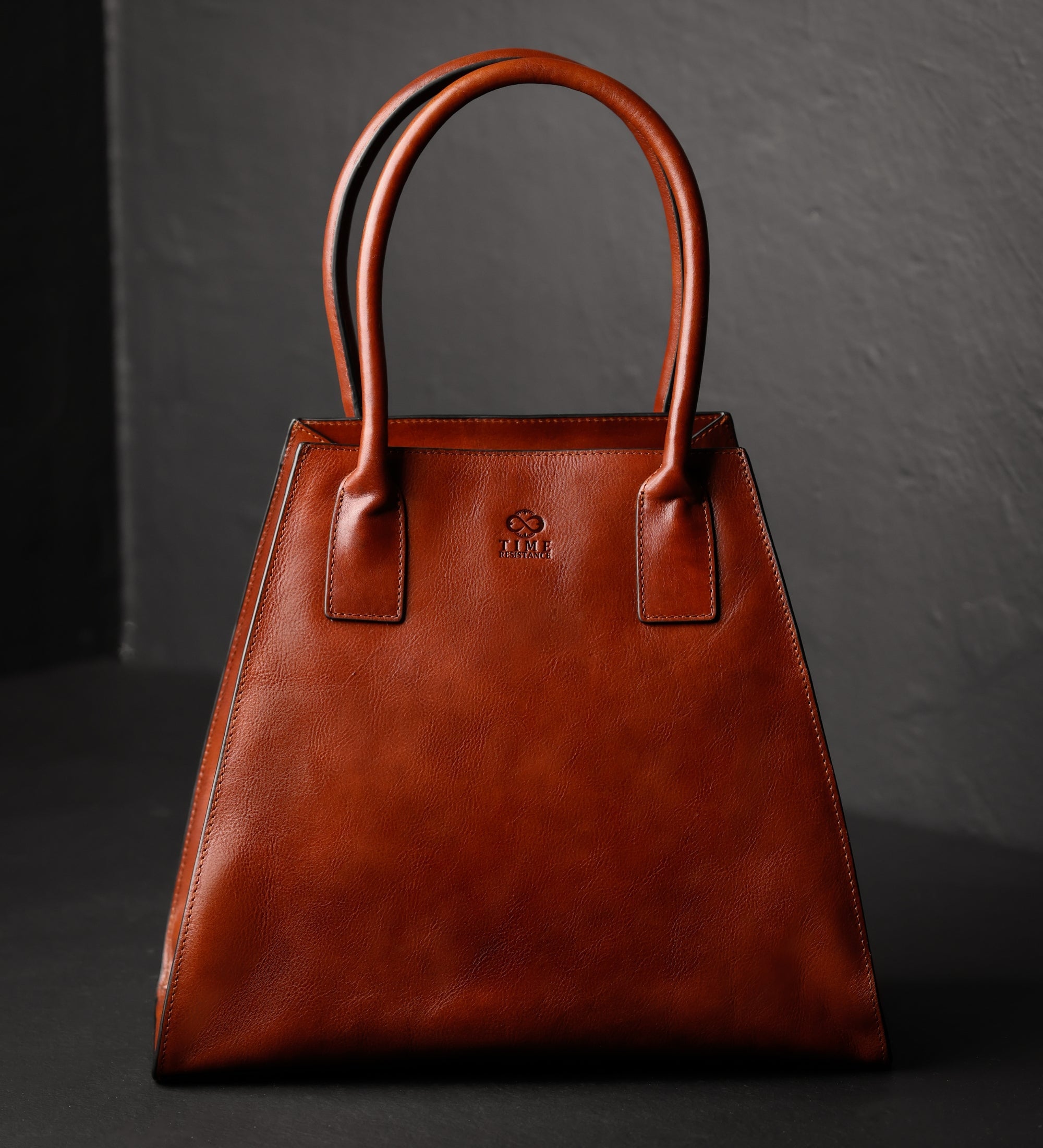 Handväska i läder toteväska i läder för dam - The Woman In White