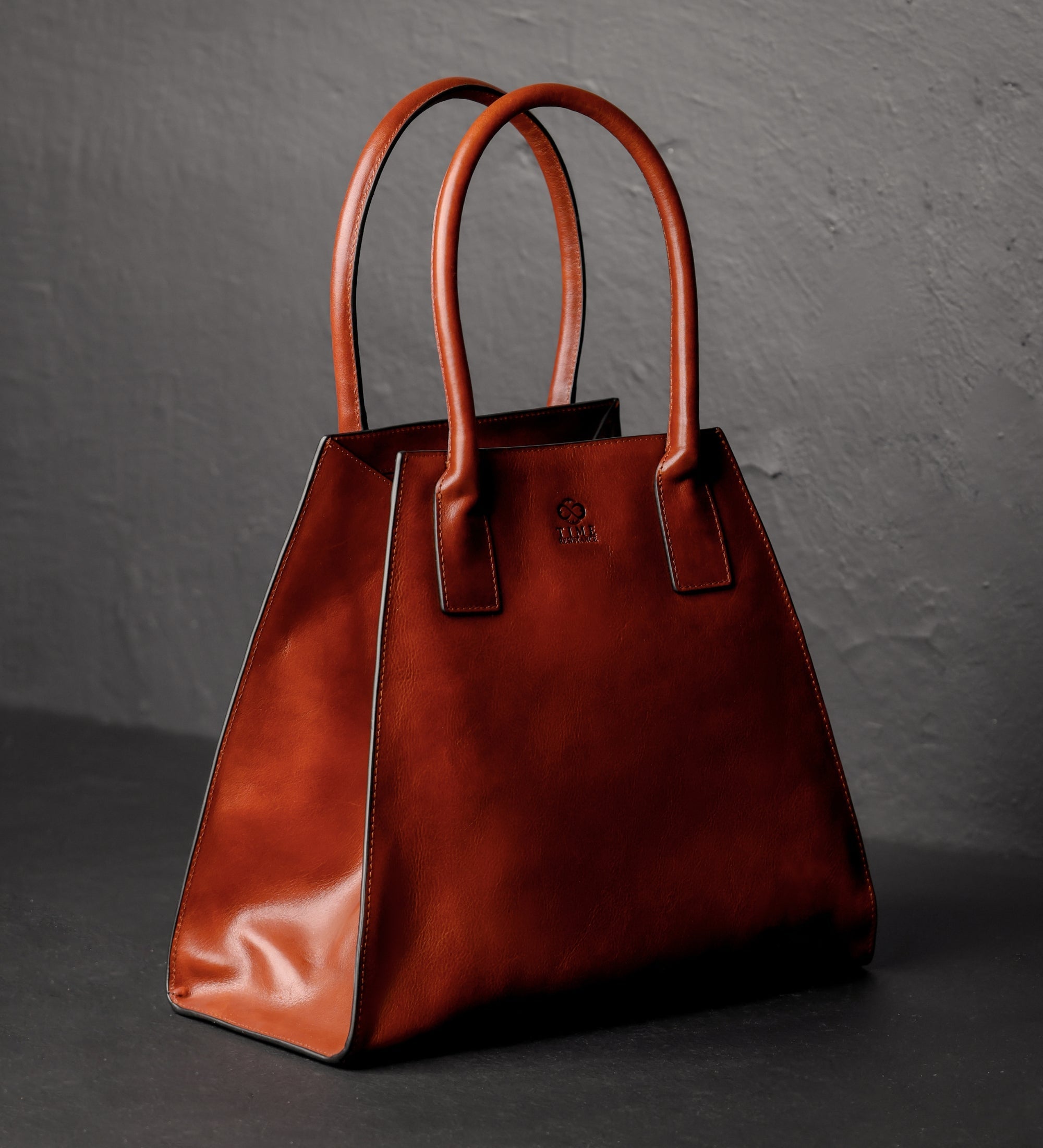 Handväska i läder toteväska i läder för dam - The Woman In White