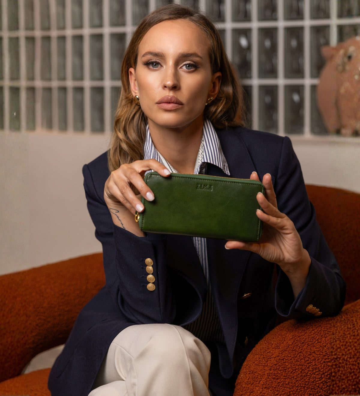 Dam Läder Continental Plånbok - Excellent Women