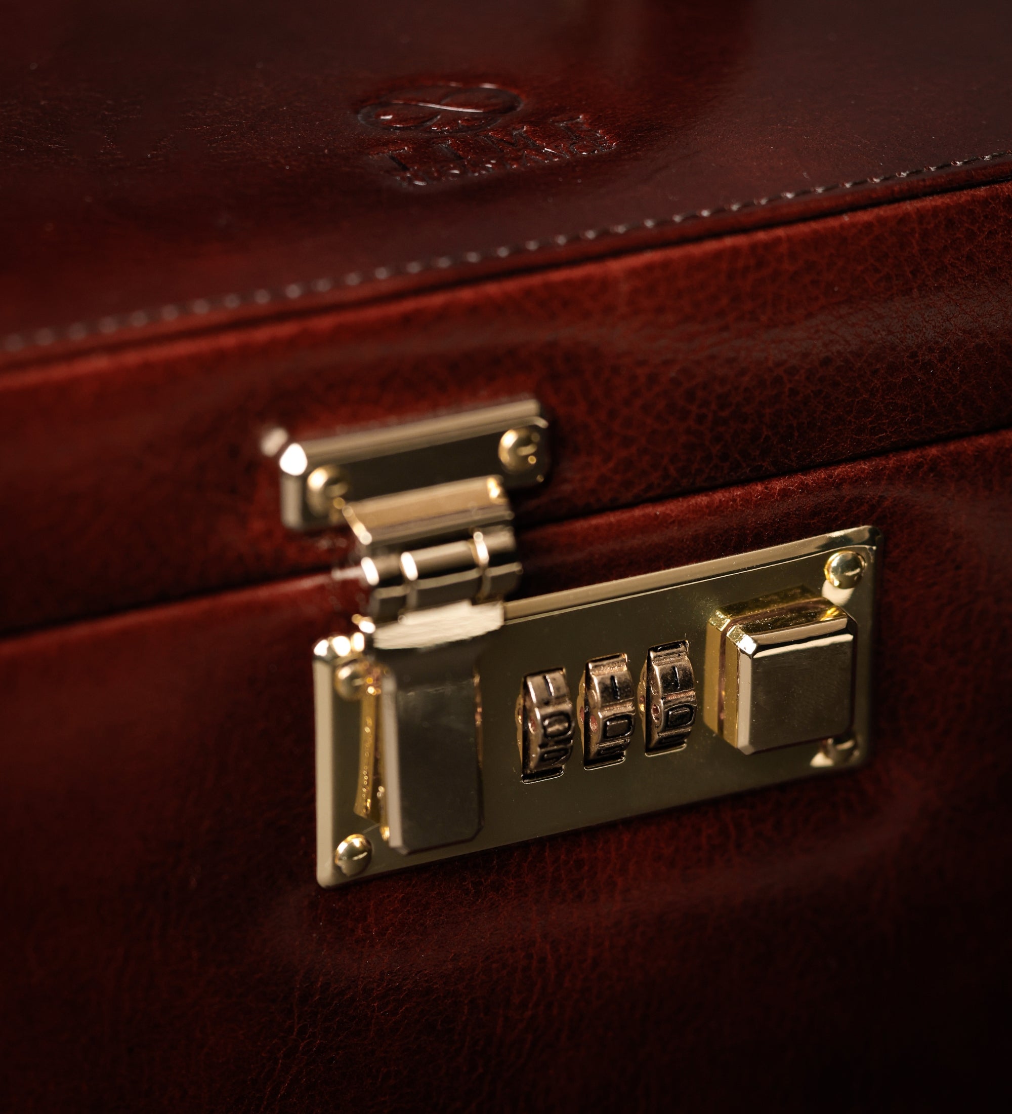 Stort smyckeskrin i läder för dam – The Portrait of a Lady