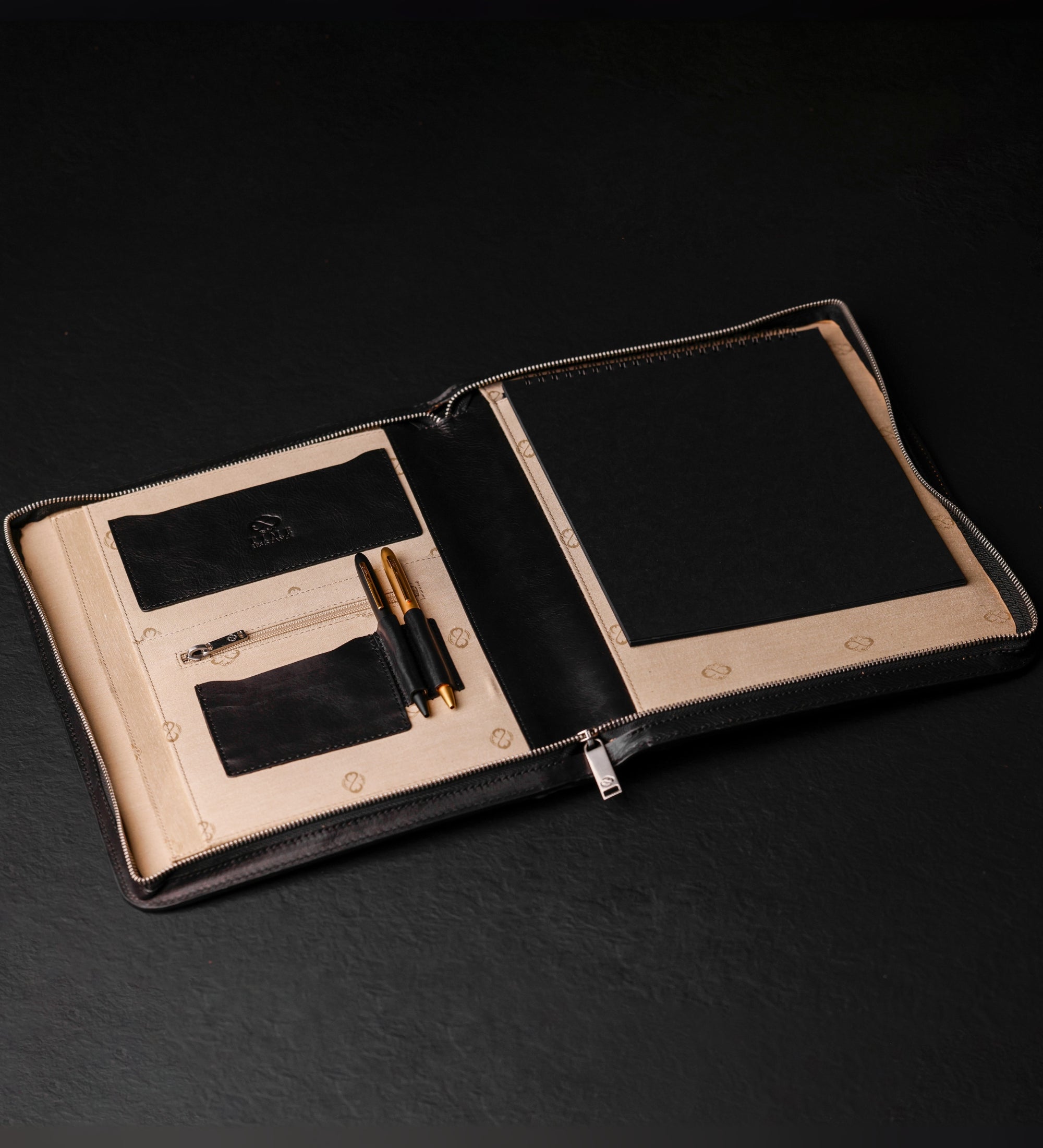 A4-dokumentmapp organisatör i läder – Candide