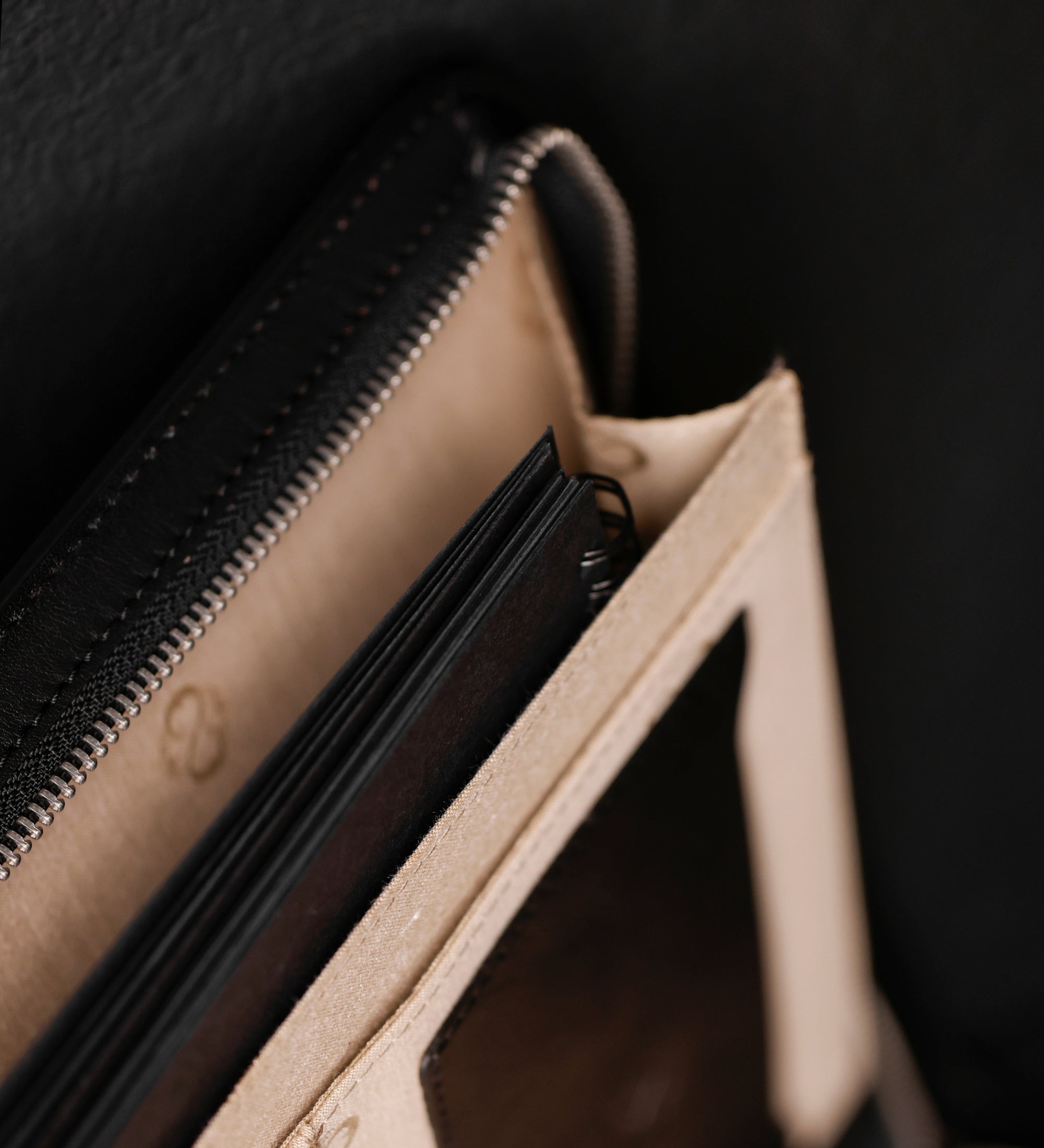 A4-dokumentmapp organisatör i läder – Candide