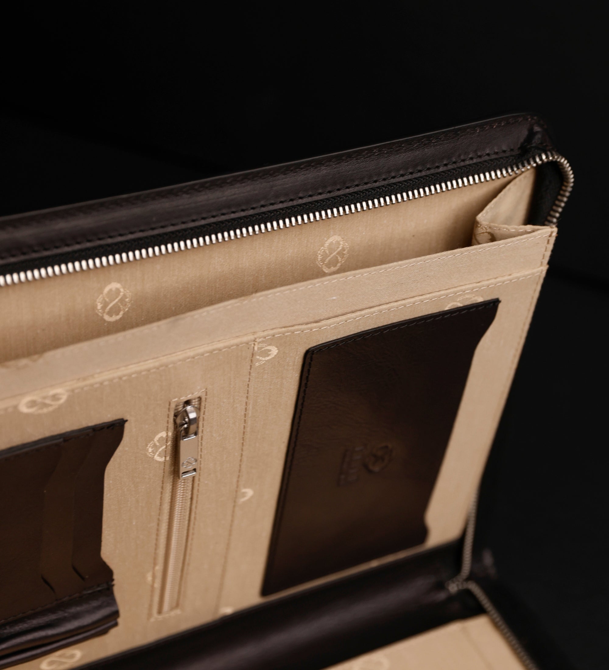 A4-dokumentmapp organisatör i läder – Candide