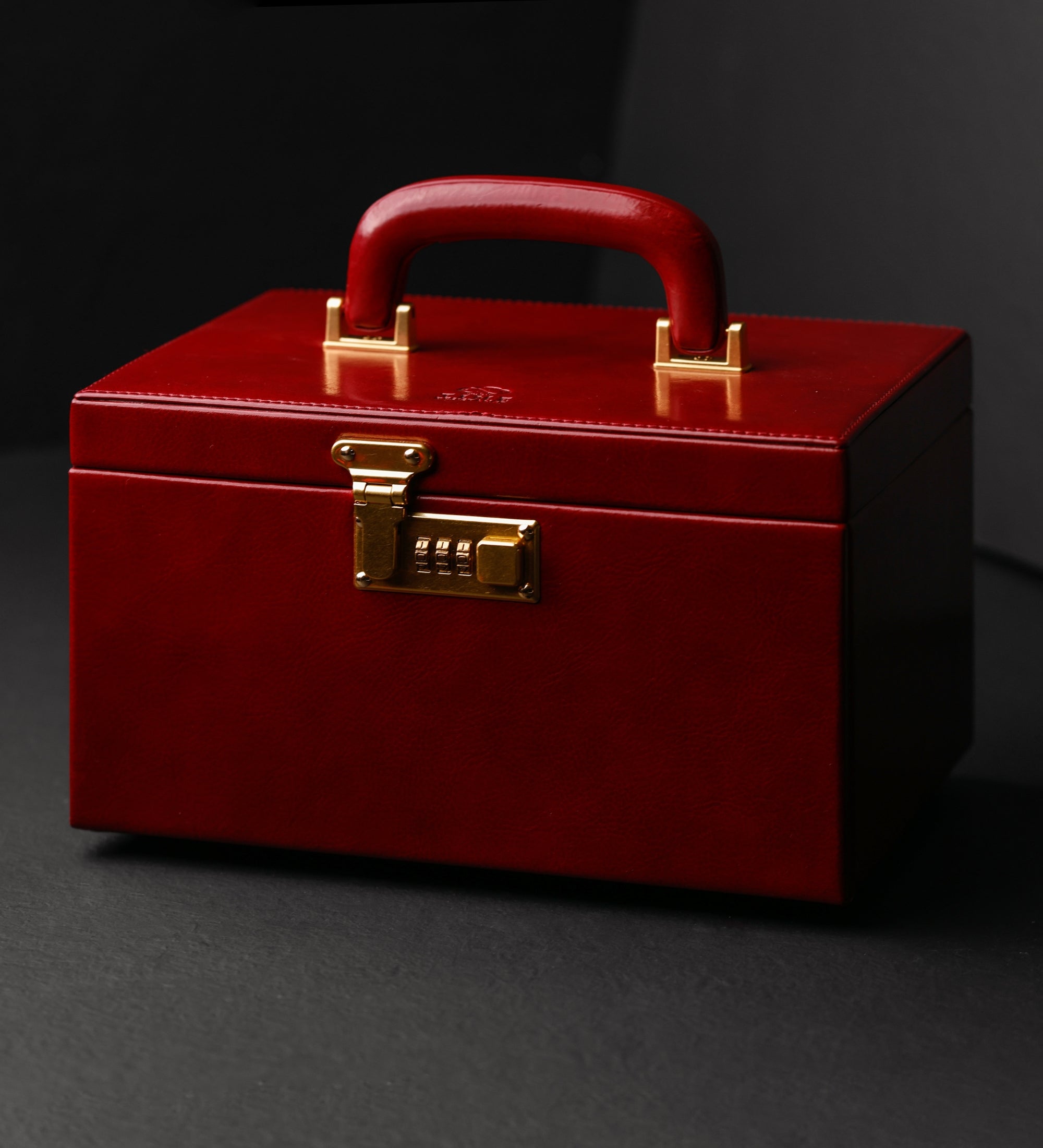 Stort smyckeskrin i läder för dam – The Portrait of a Lady