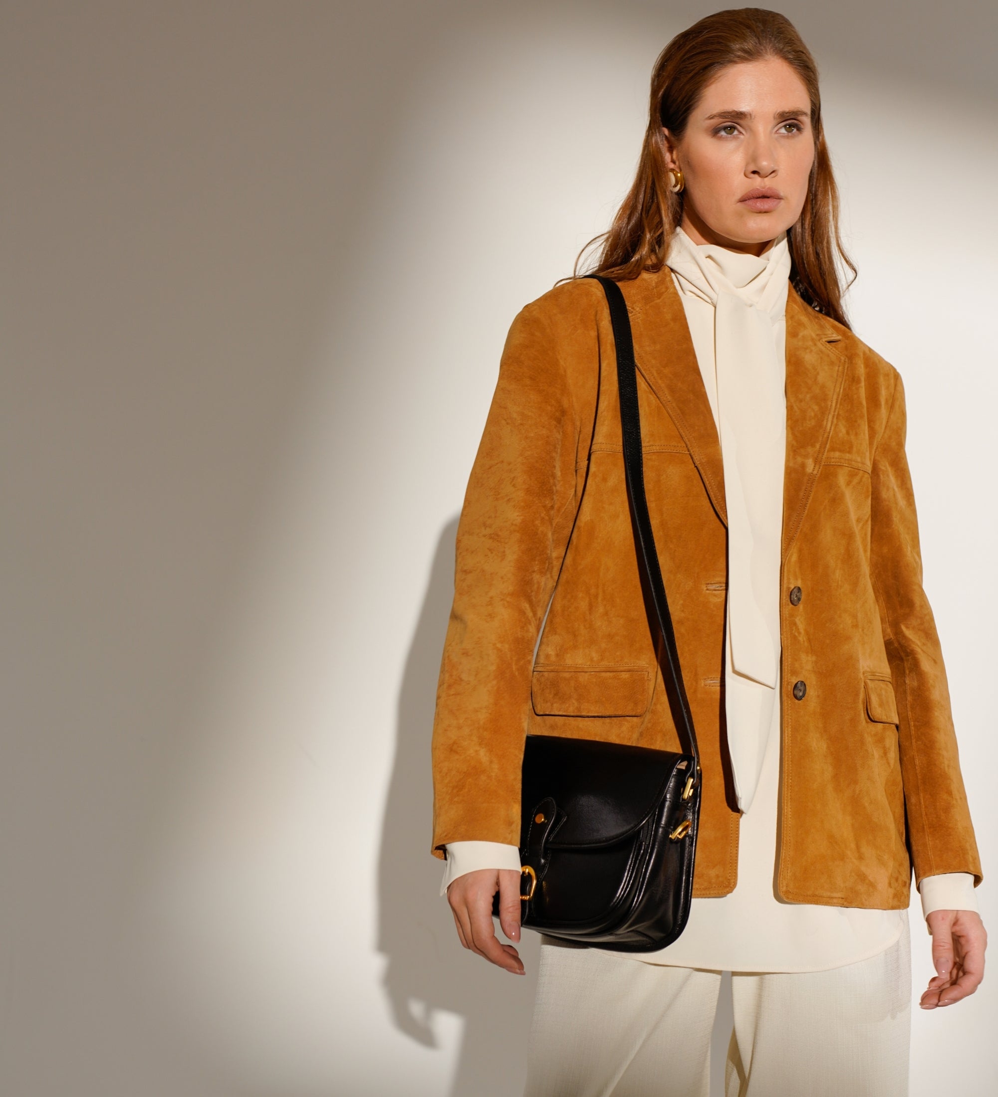 Saddle bag i läder för dam - Women In Love