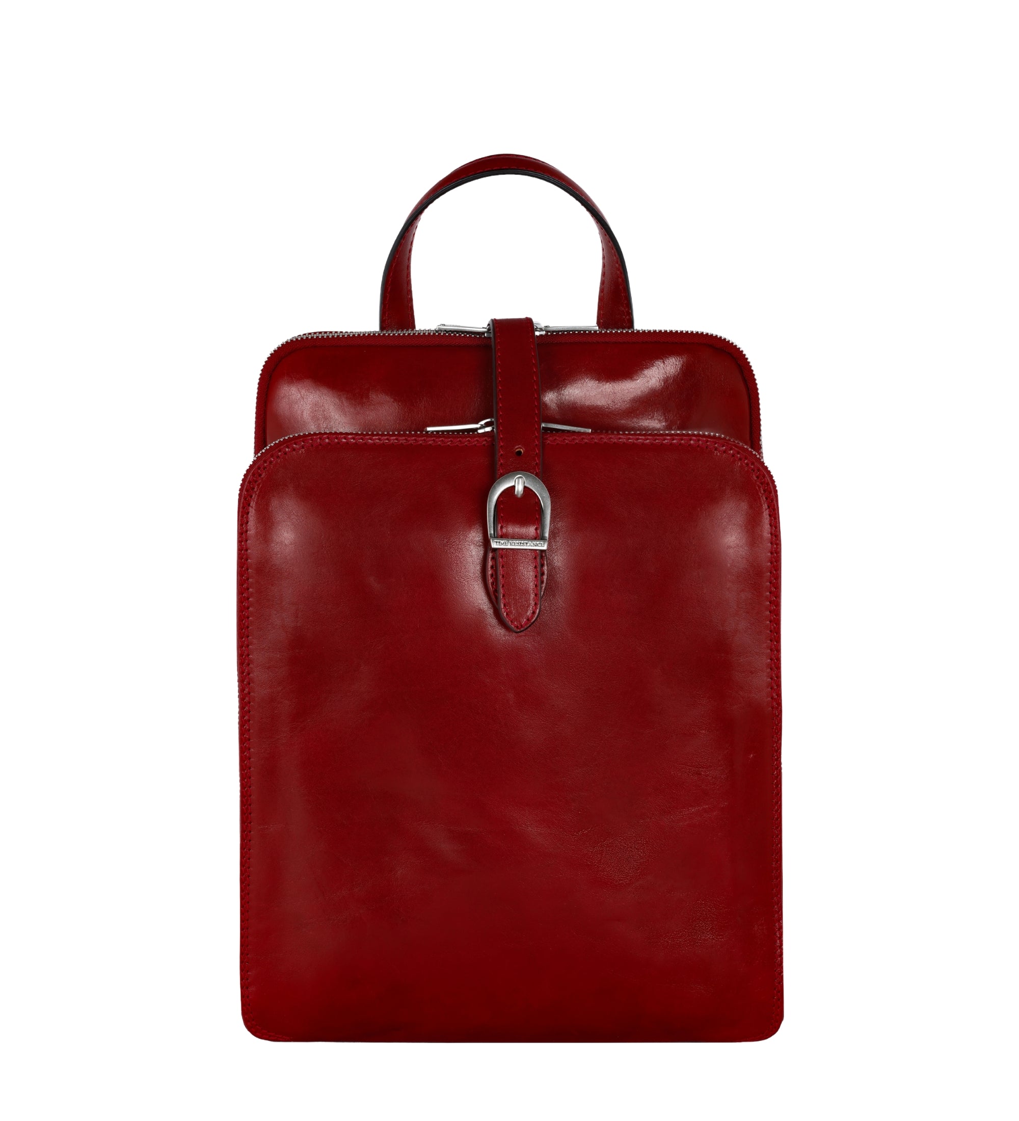 Omvandlingsbar ryggsäck i läder axelväska i läder för dam – Clarissa