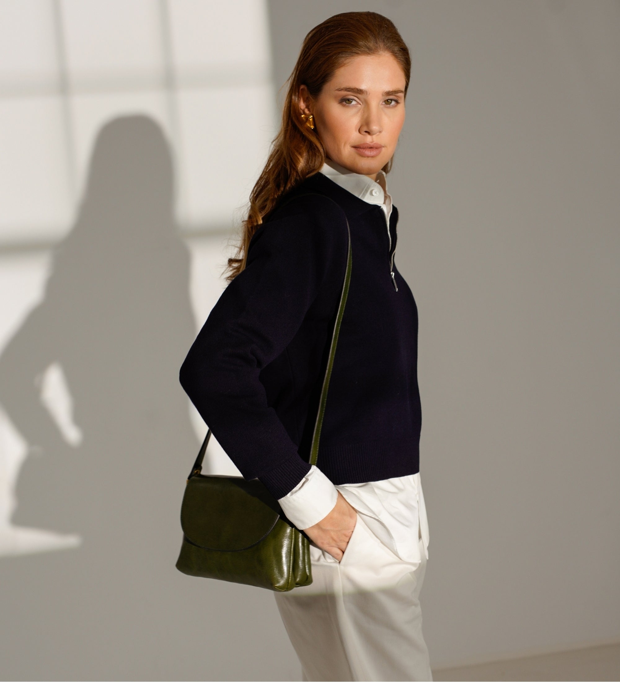 Crossbodyväska i läder för dam –Sophie’s Choice