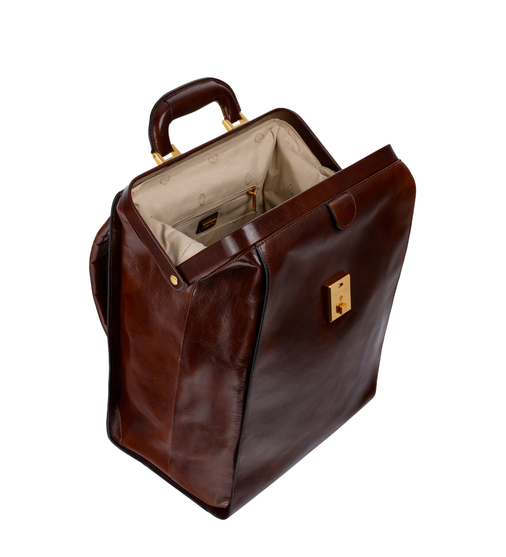 Ryggsäck i läder – A Brief Story of Time