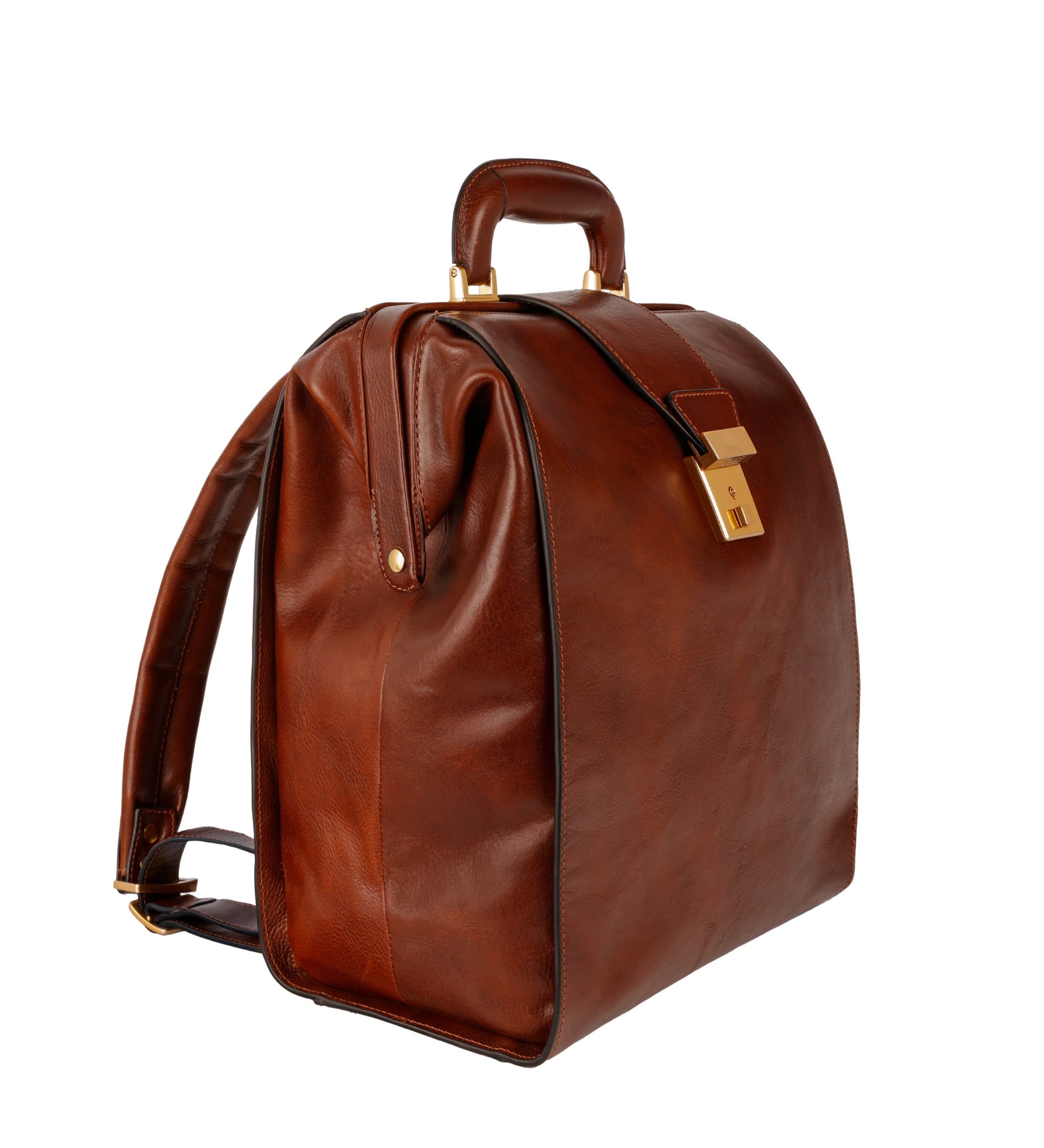 Ryggsäck i läder – A Brief Story of Time