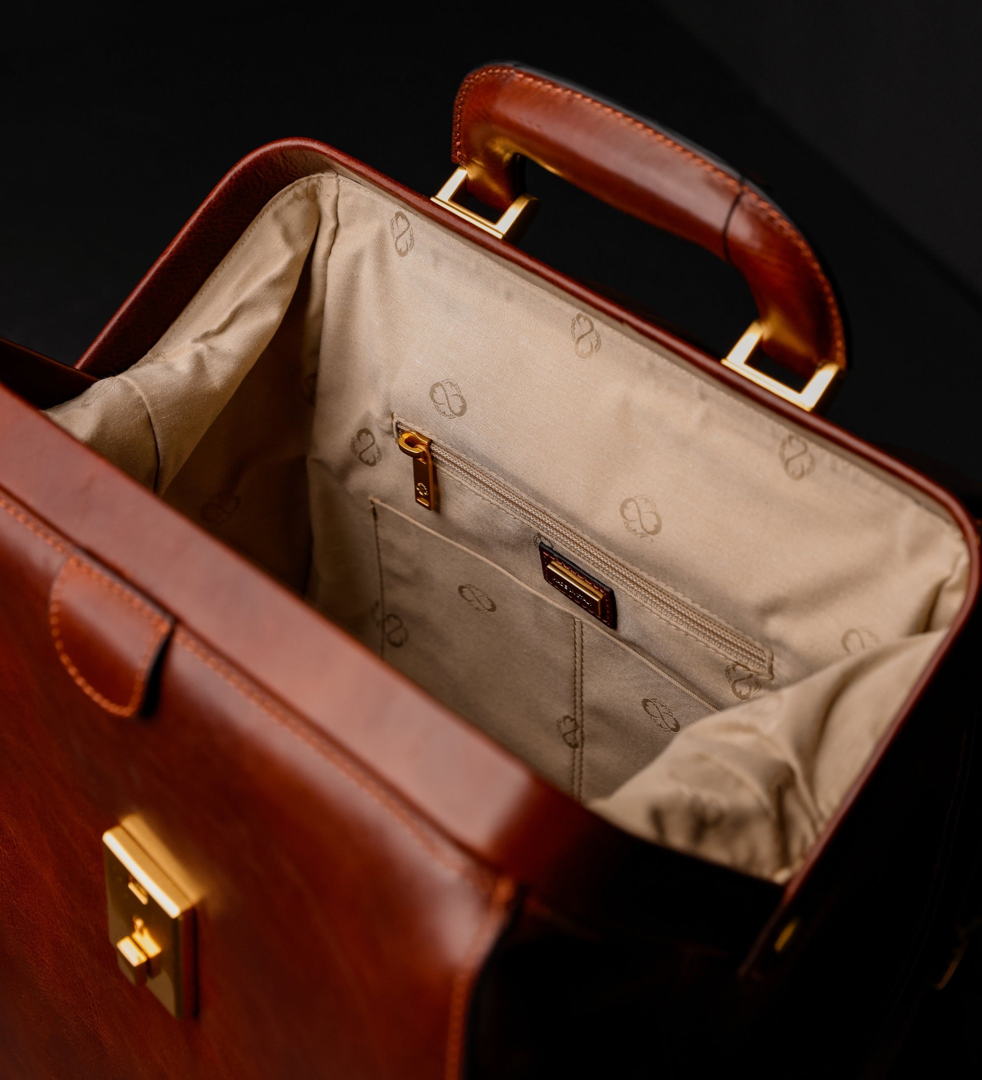 Ryggsäck i läder – A Brief Story of Time