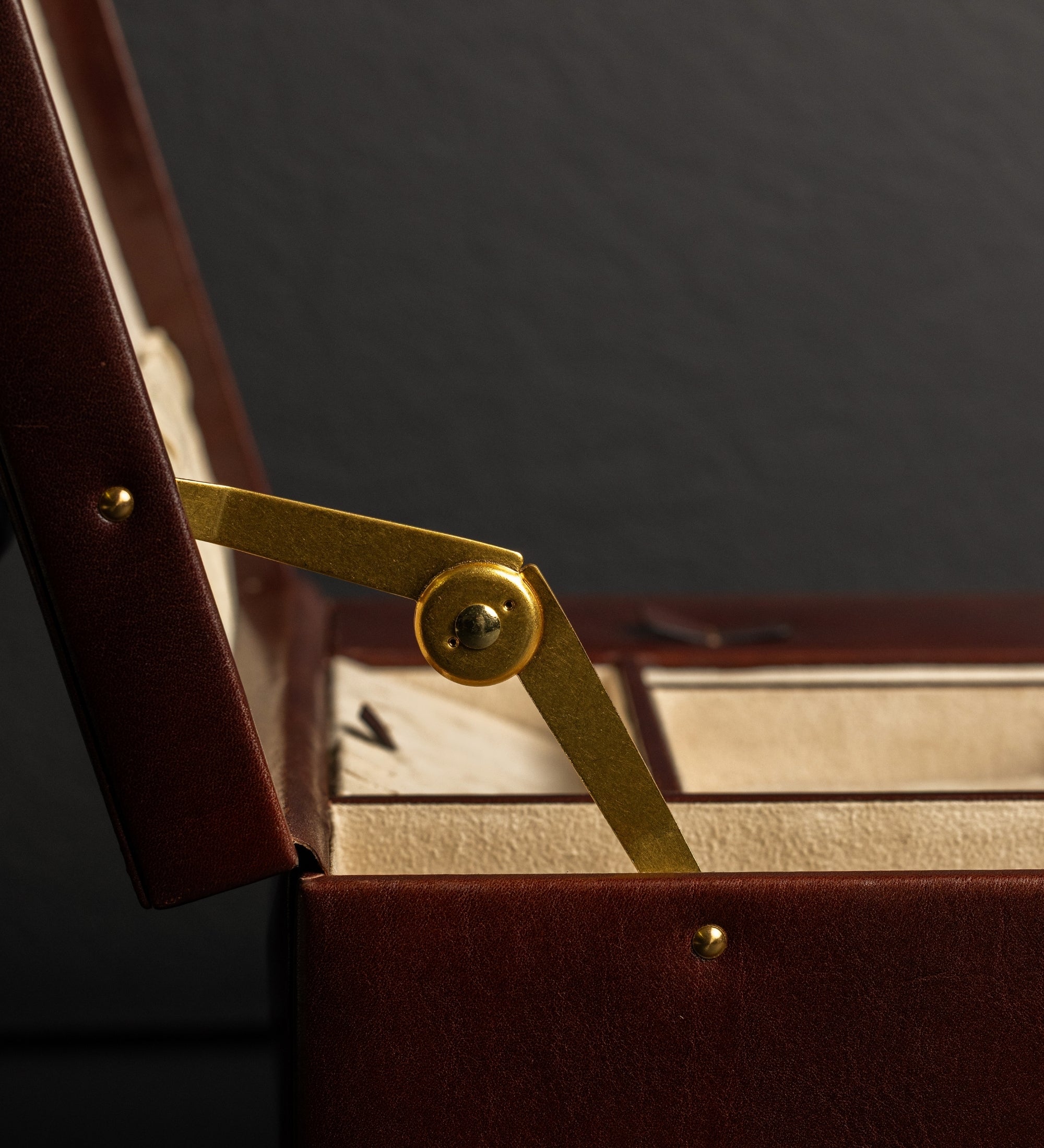 Stort smyckeskrin i läder för dam – The Portrait of a Lady
