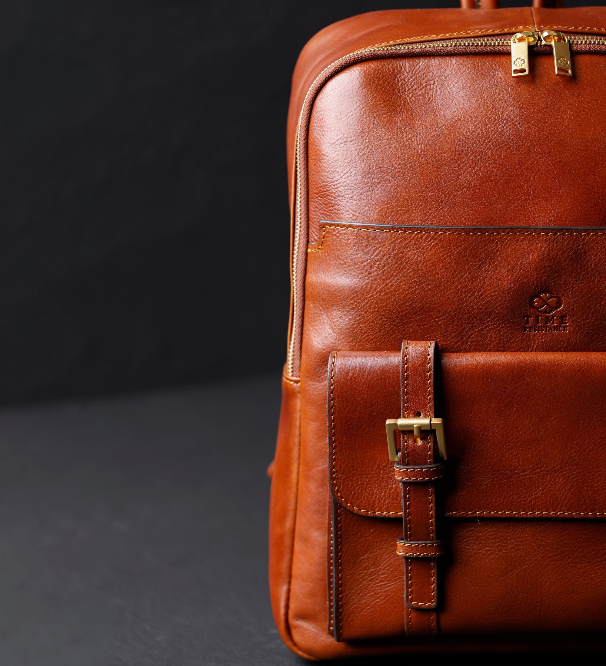 Ryggsäck i läder resväska i läder för dam – The Divine Comedy