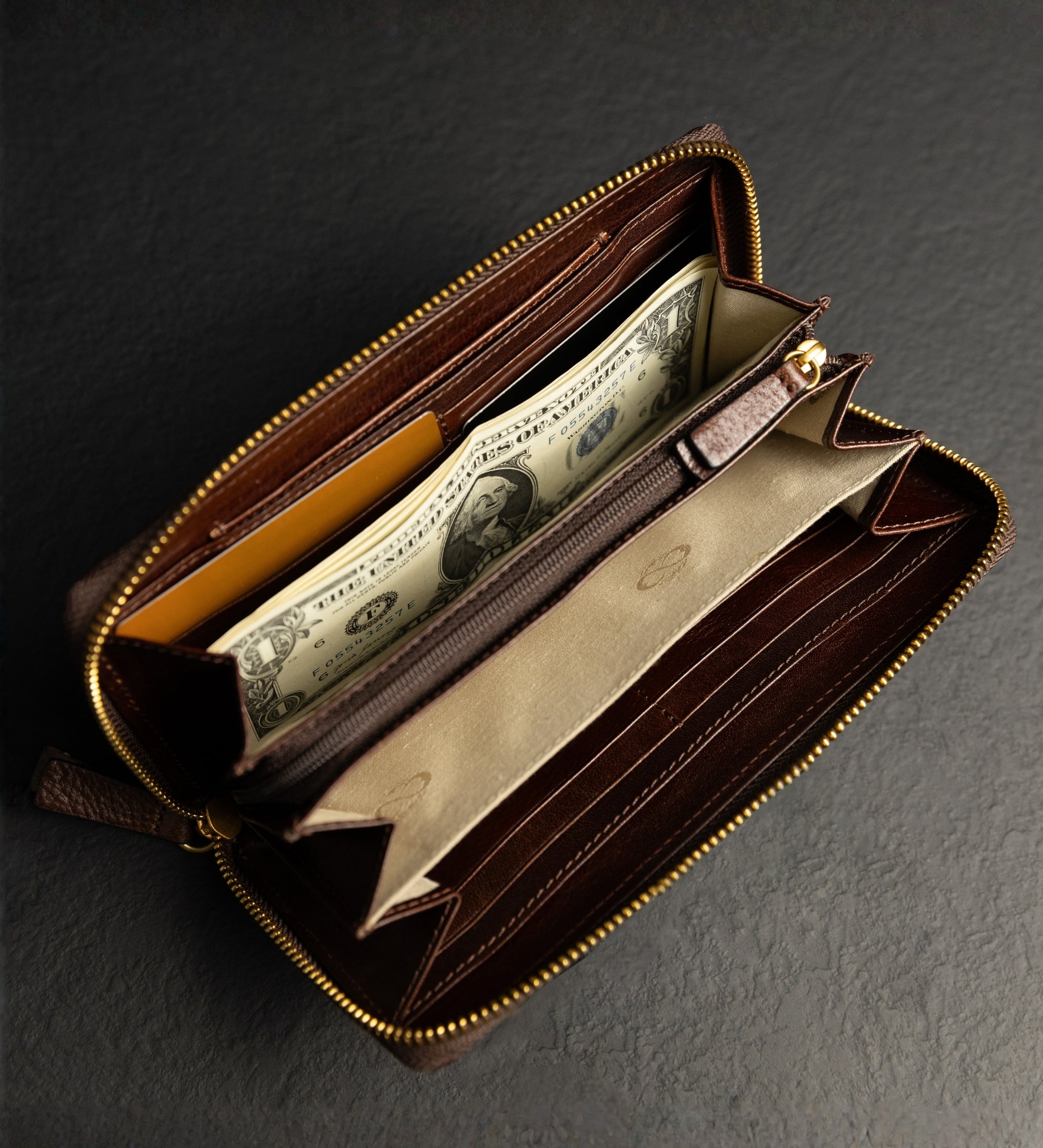 Dam Läder Continental Plånbok - Excellent Women