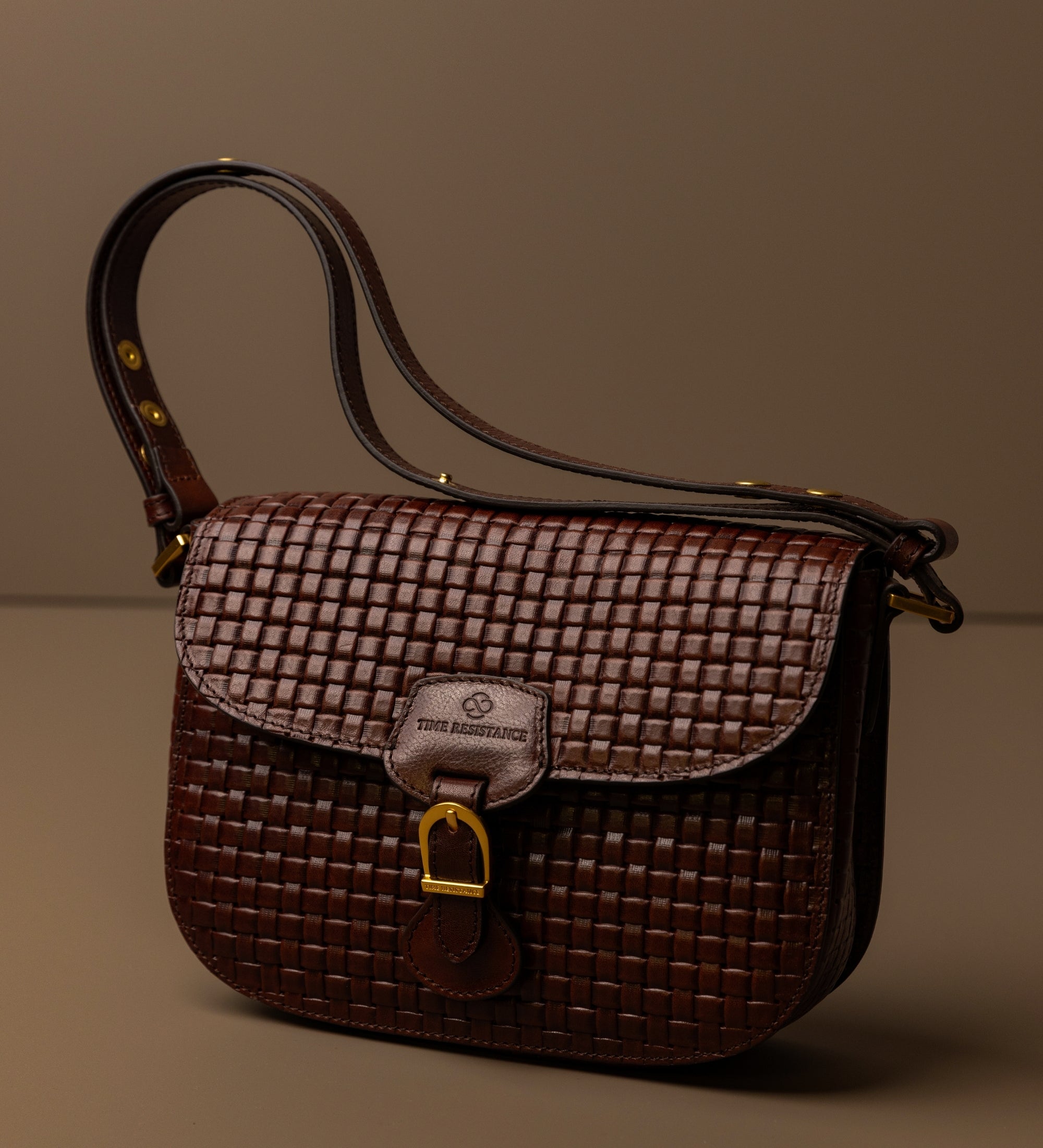 Saddle bag i läder för dam - Romola