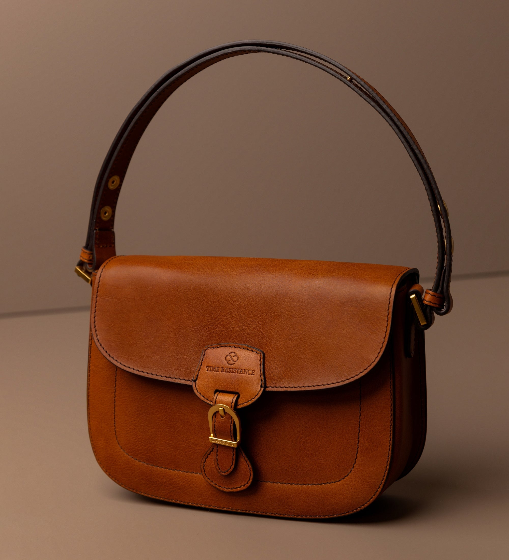 Saddle bag i läder för dam - Romola