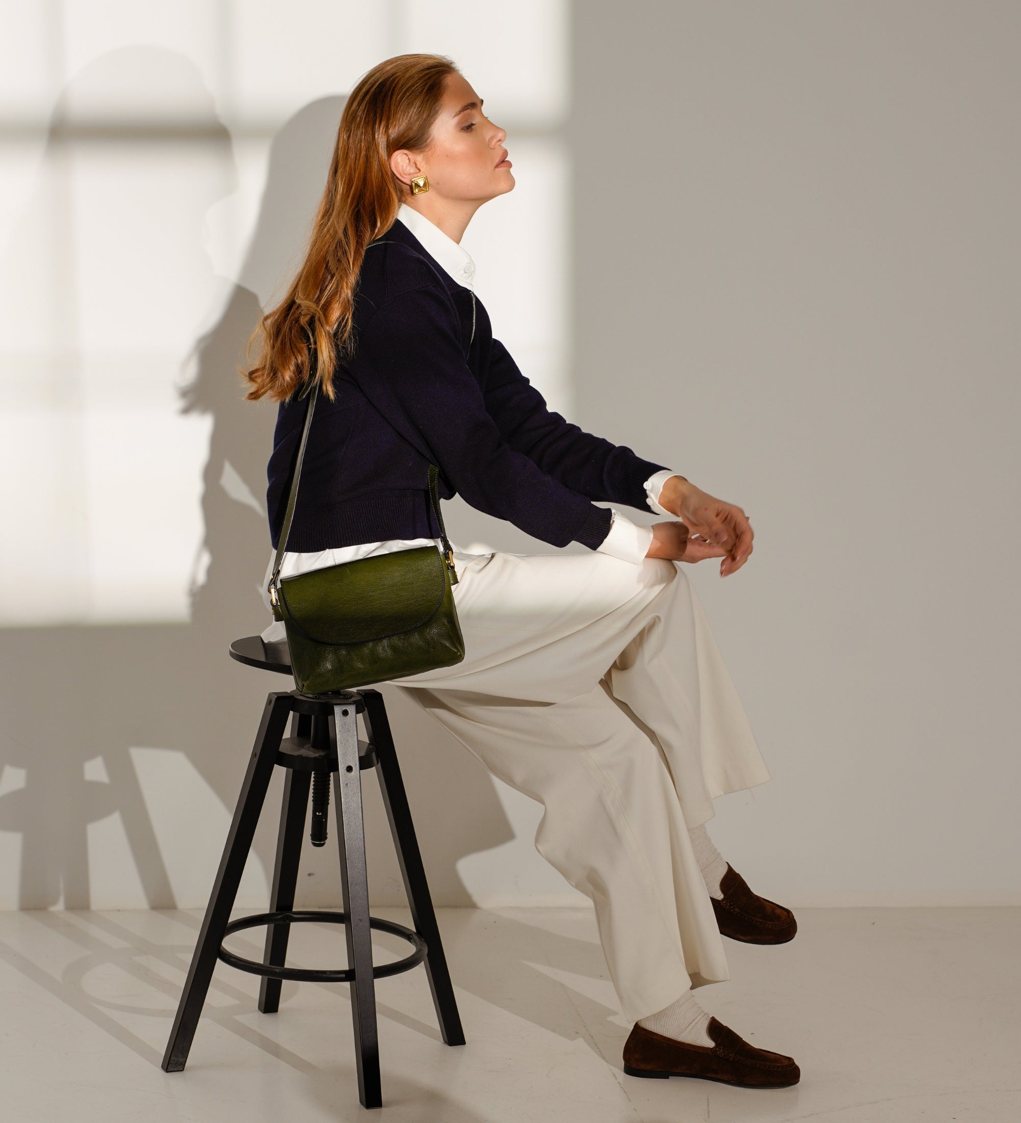 Crossbodyväska i läder för dam –Sophie’s Choice