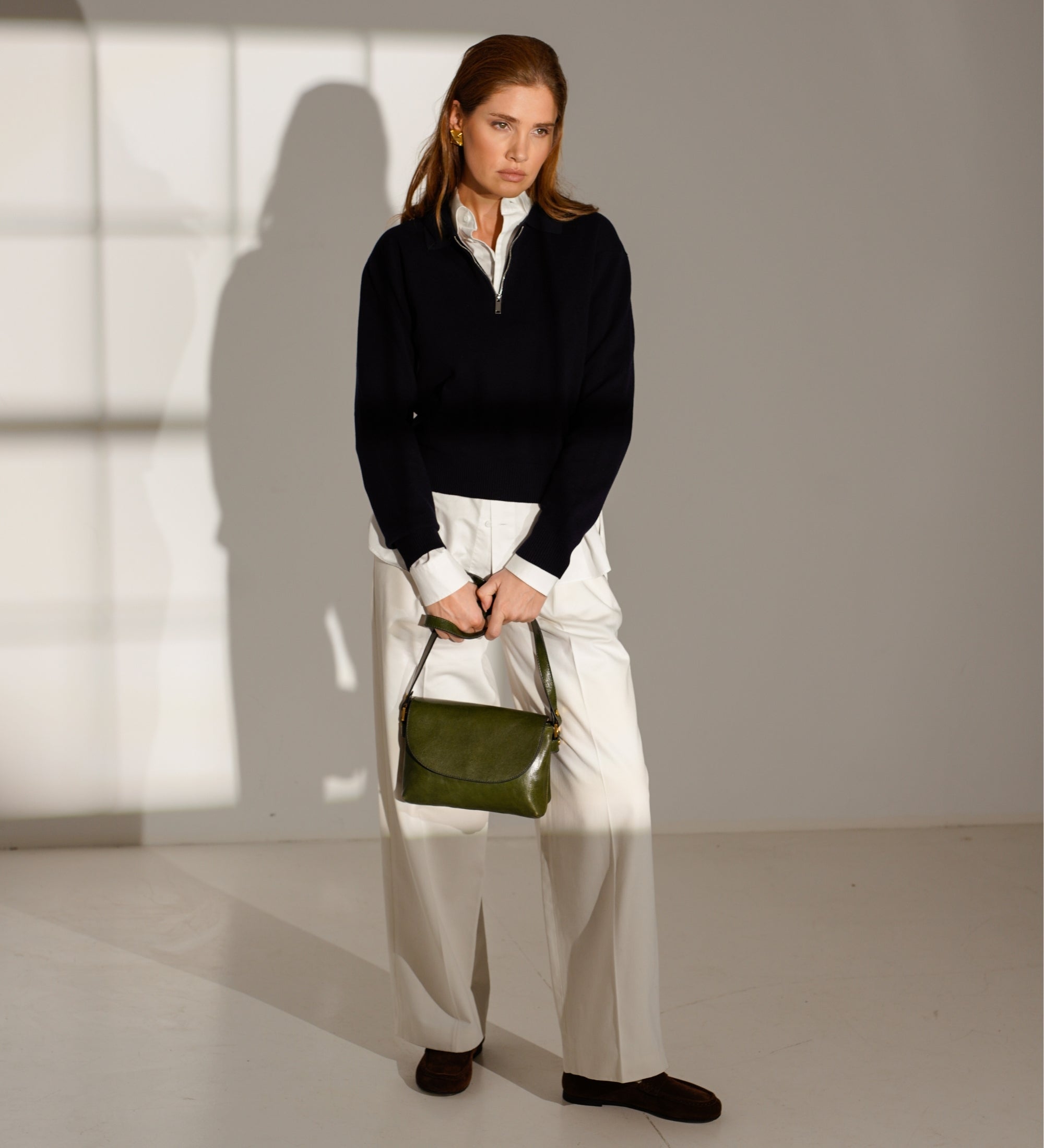 Crossbodyväska i läder för dam –Sophie’s Choice