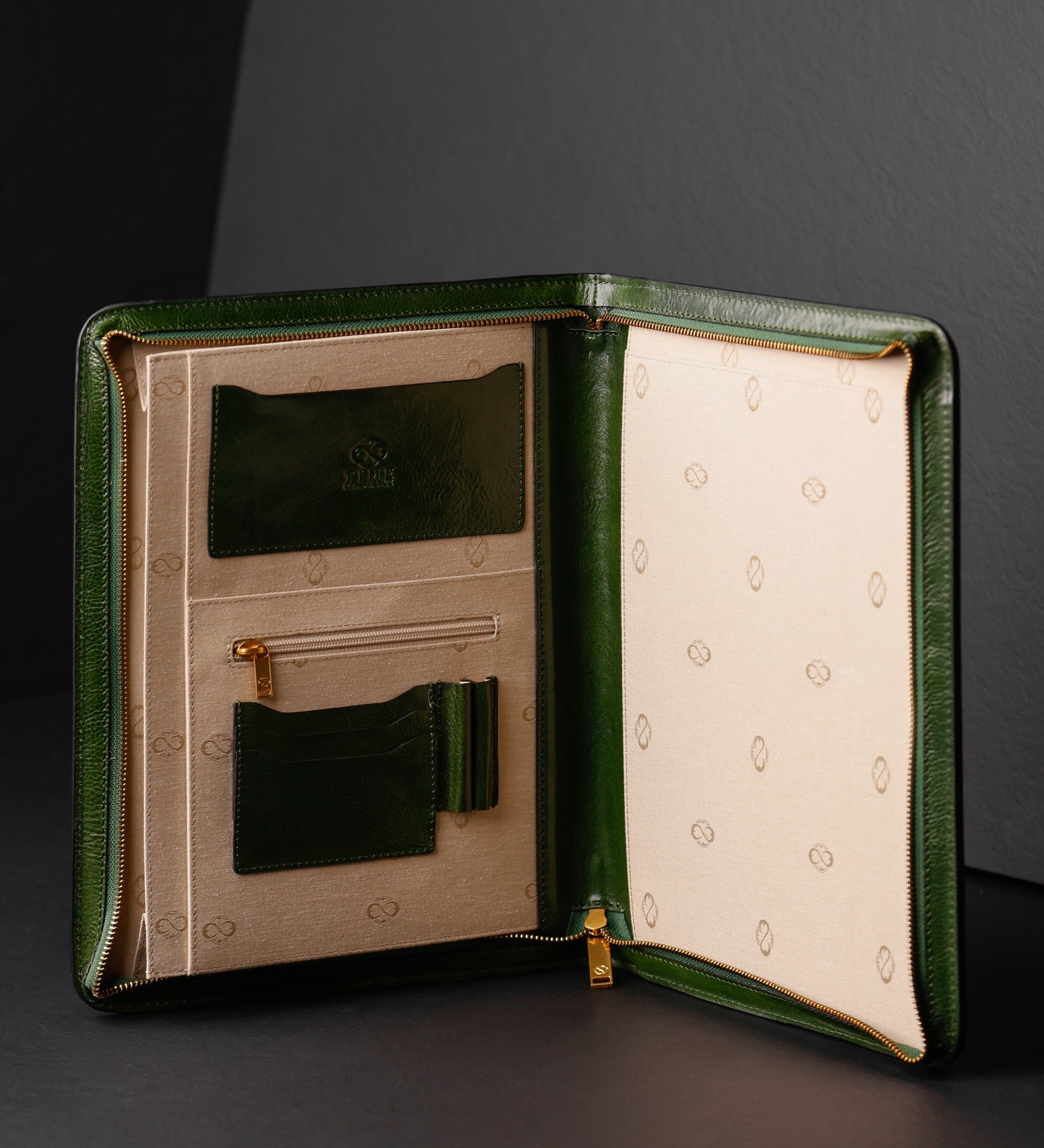 A4-dokumentmapp organisatör i läder – Candide