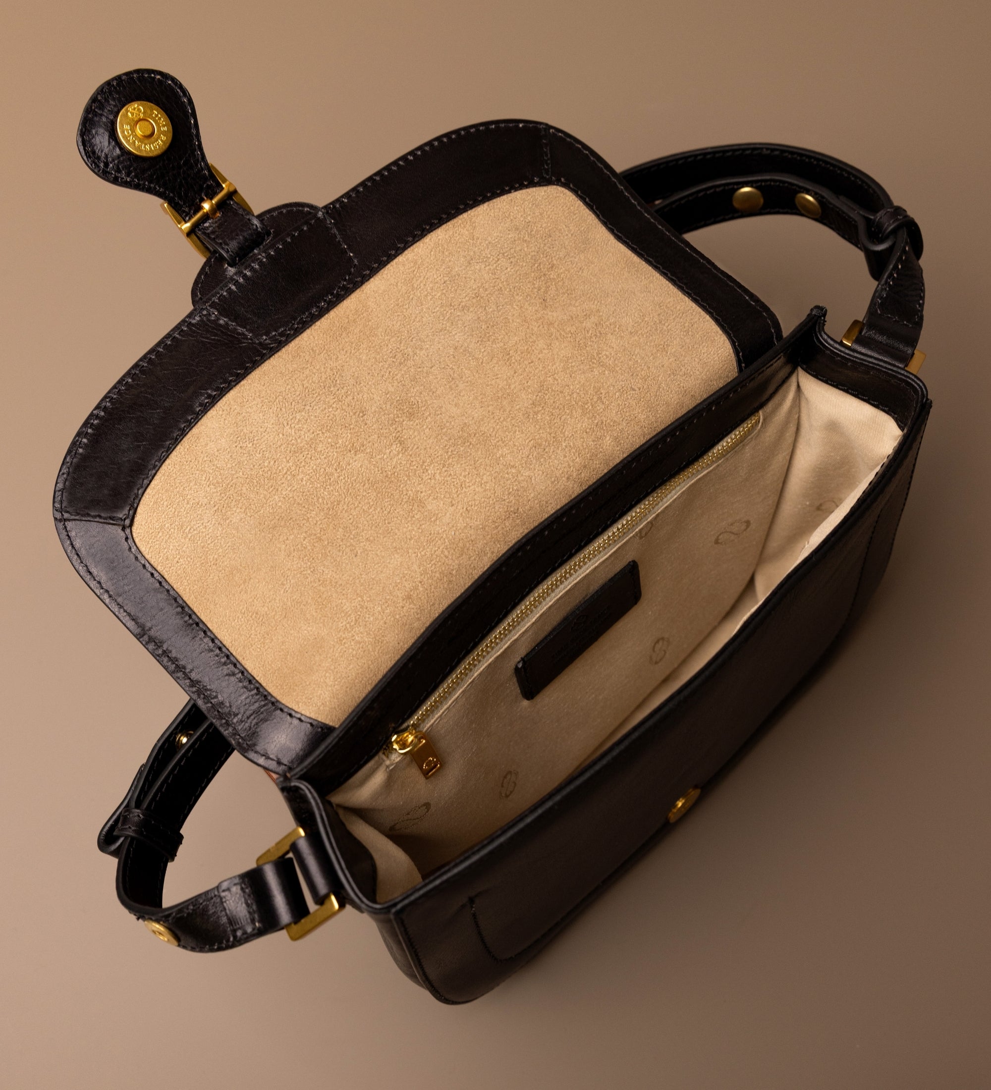 Saddle bag i läder för dam - Romola