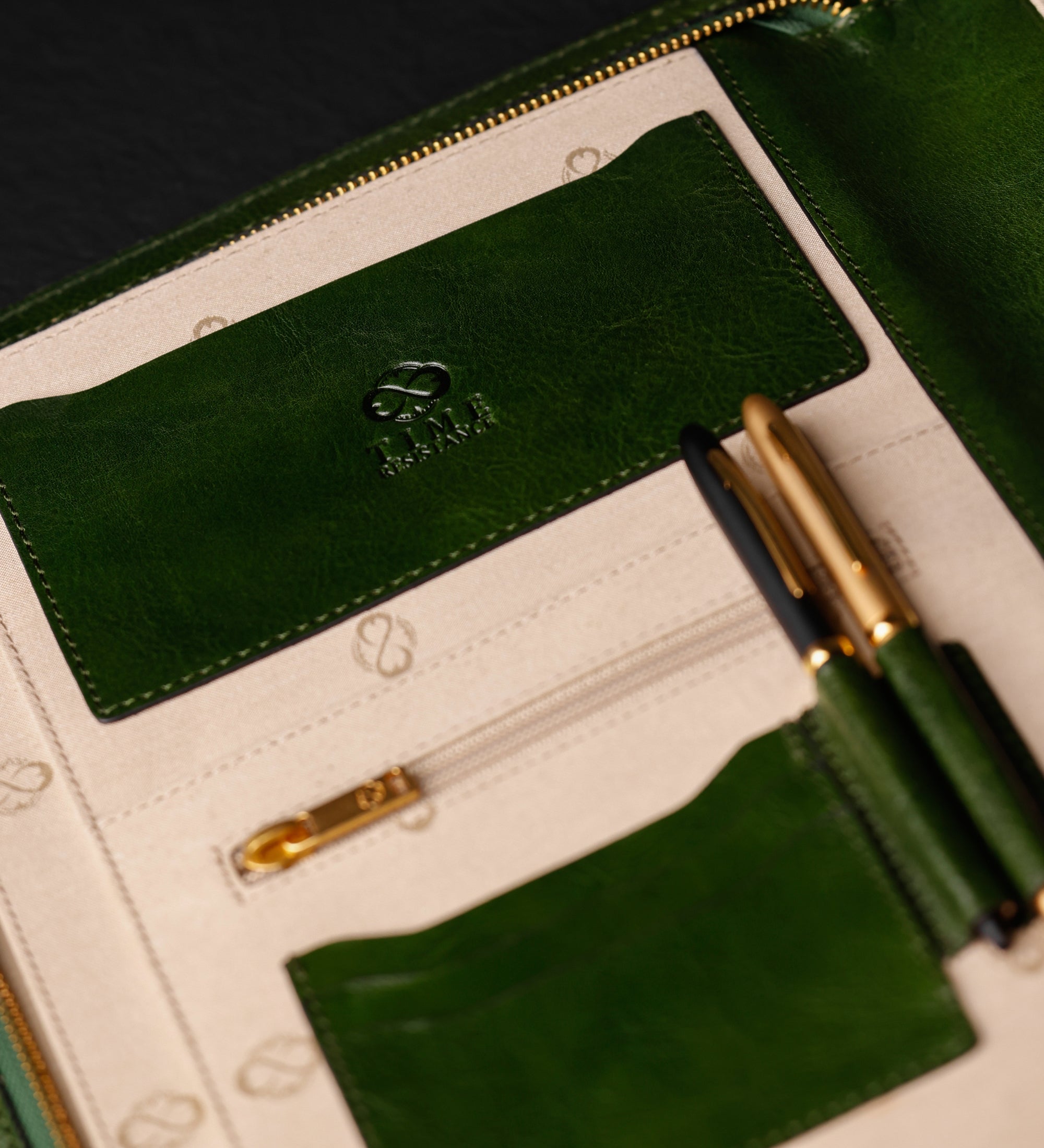 A4-dokumentmapp organisatör i läder – Candide