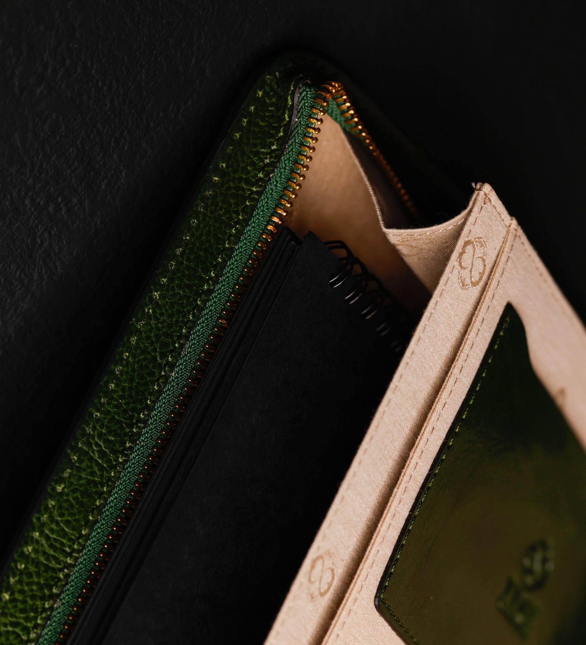 A4-dokumentmapp organisatör i läder – Candide