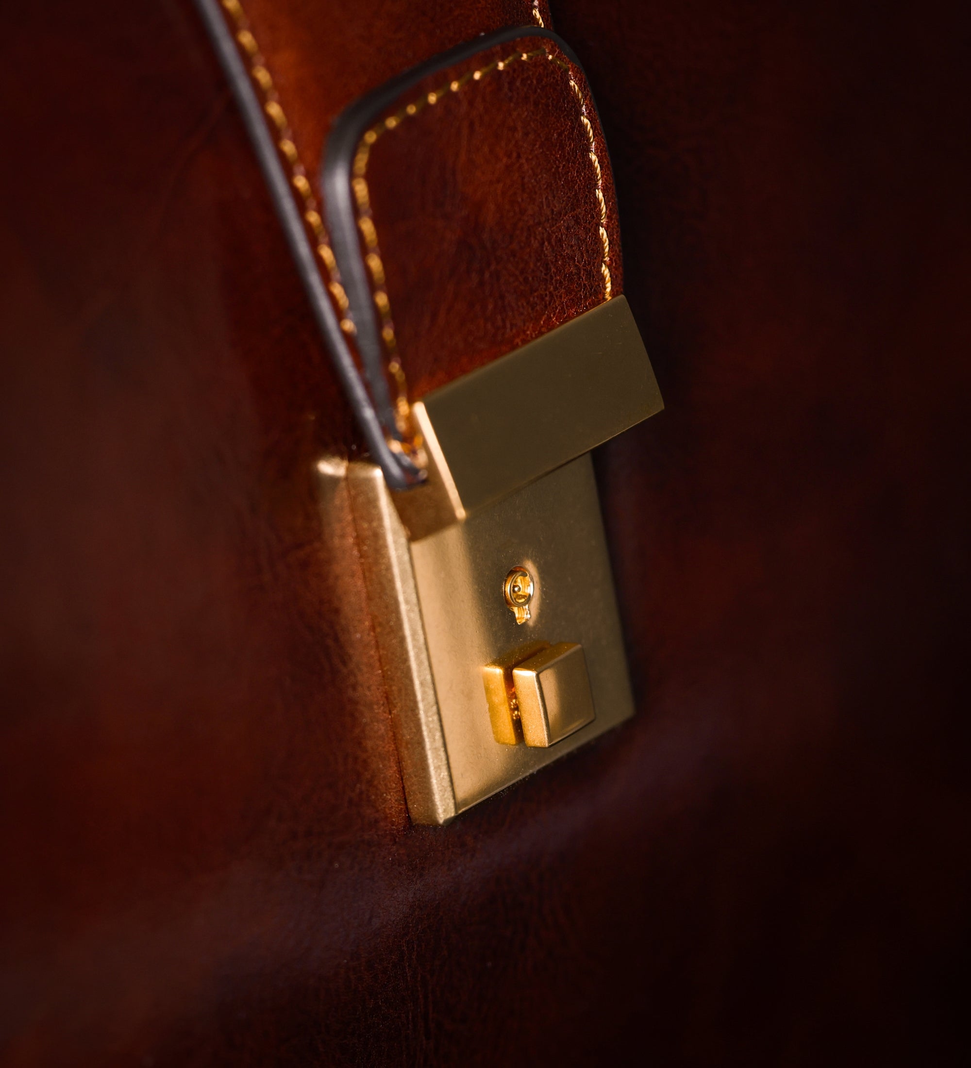 Stor portfölj i läder – The Firm