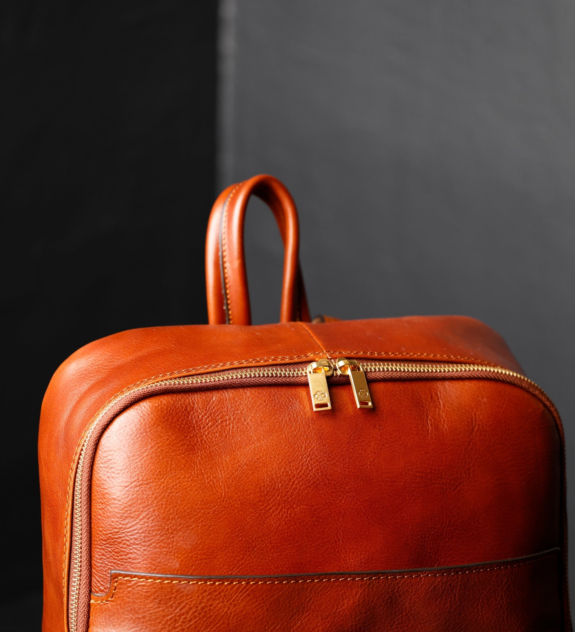 Ryggsäck i läder resväska i läder för dam – The Divine Comedy