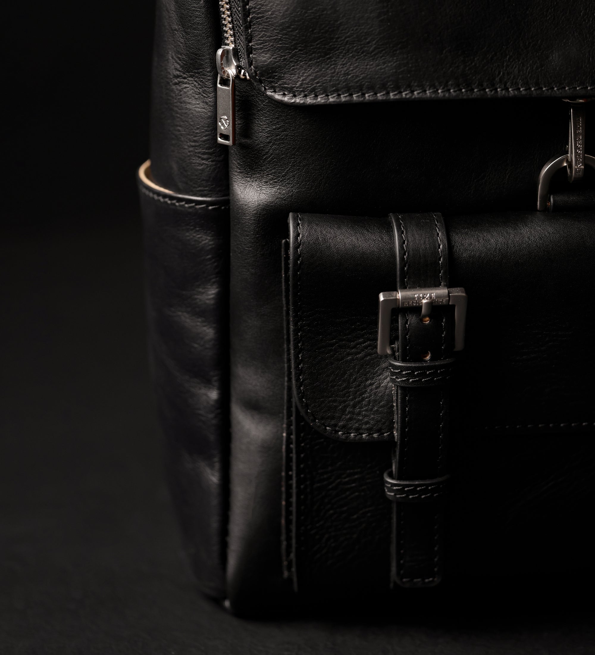 Stor ryggsäck i läder för dam – The Odyssey