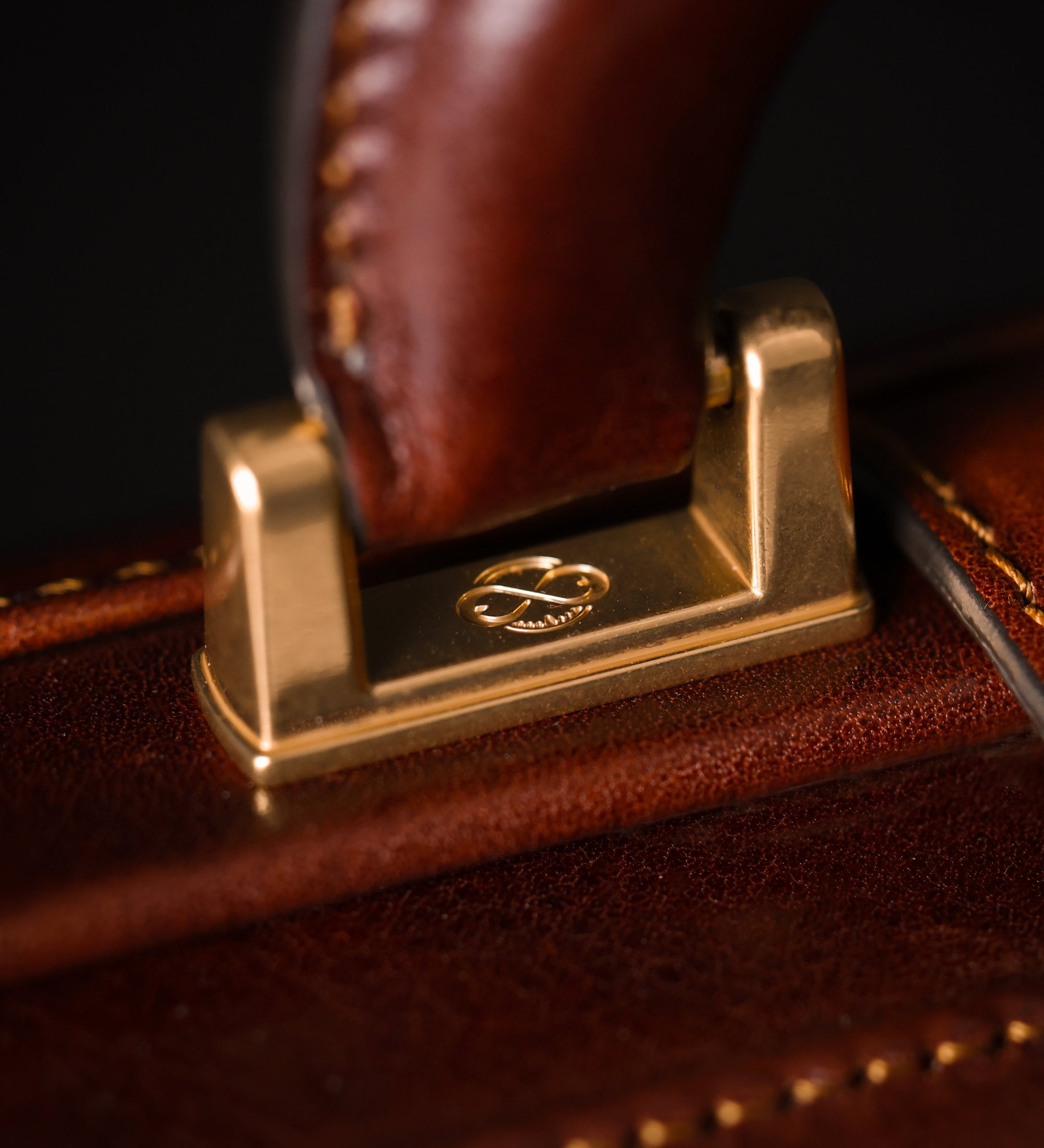 Stor portfölj i läder – The Firm