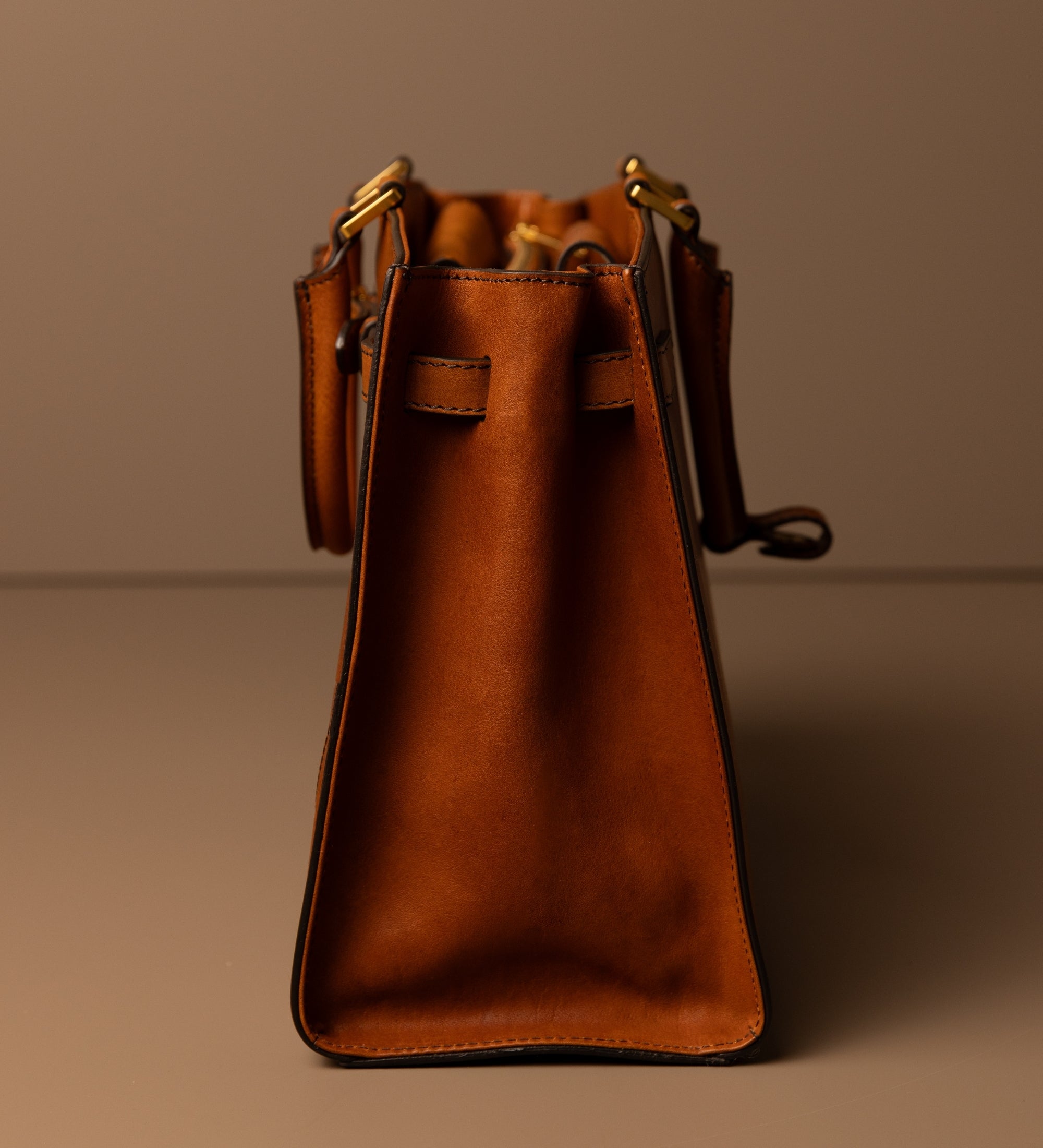 Handväska i läder för dam - Shirley