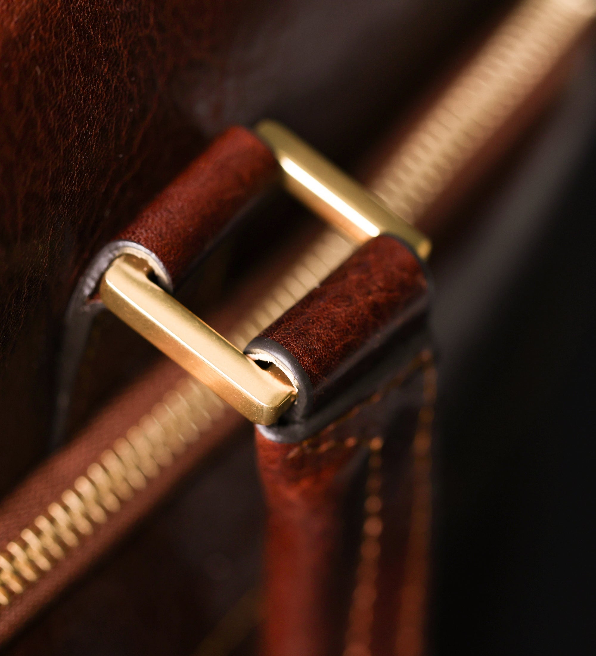 Portfölj i läder laptopväska i läder för dam – Orlando