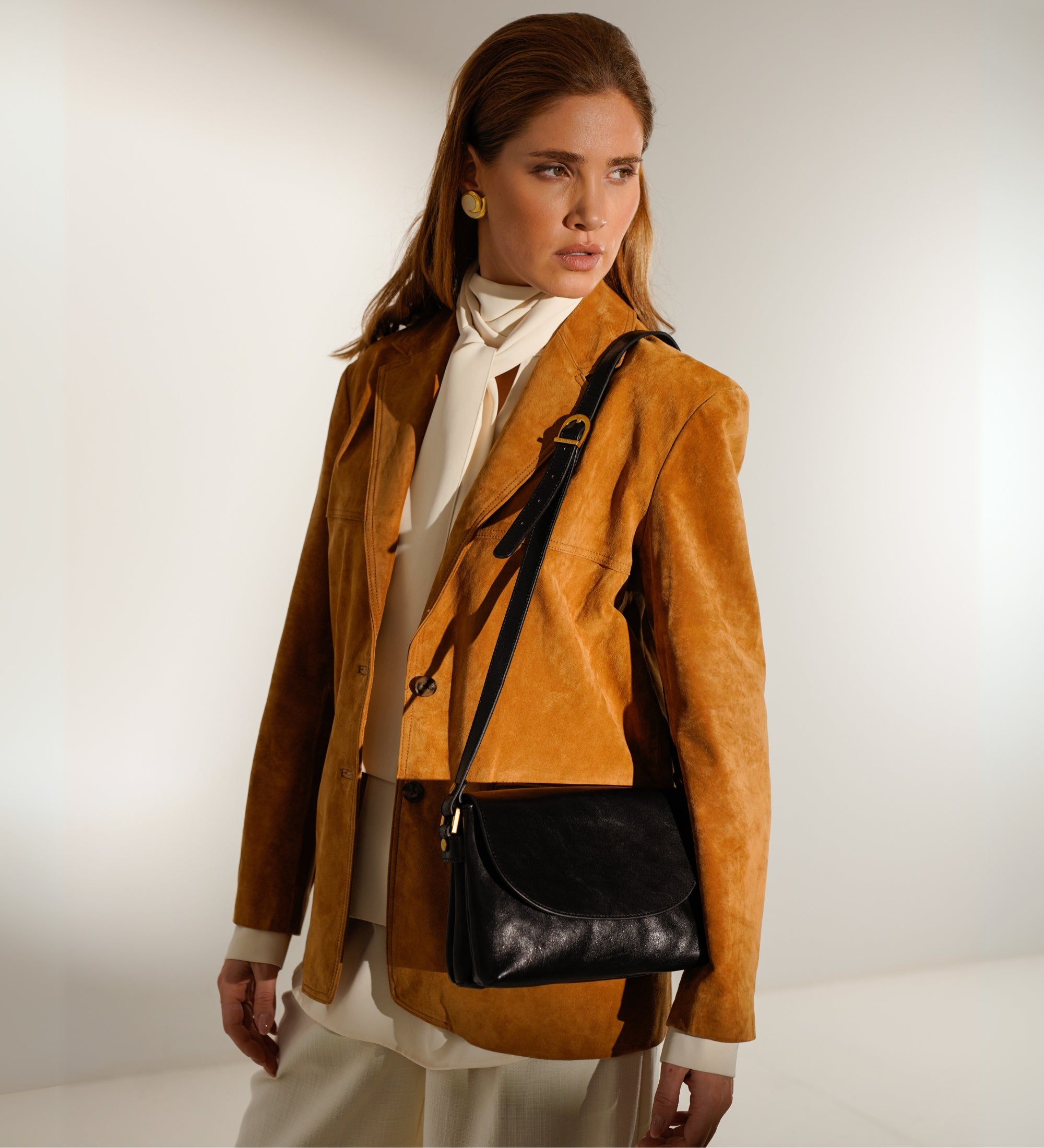 Crossbodyväska i läder för dam –Sophie’s Choice