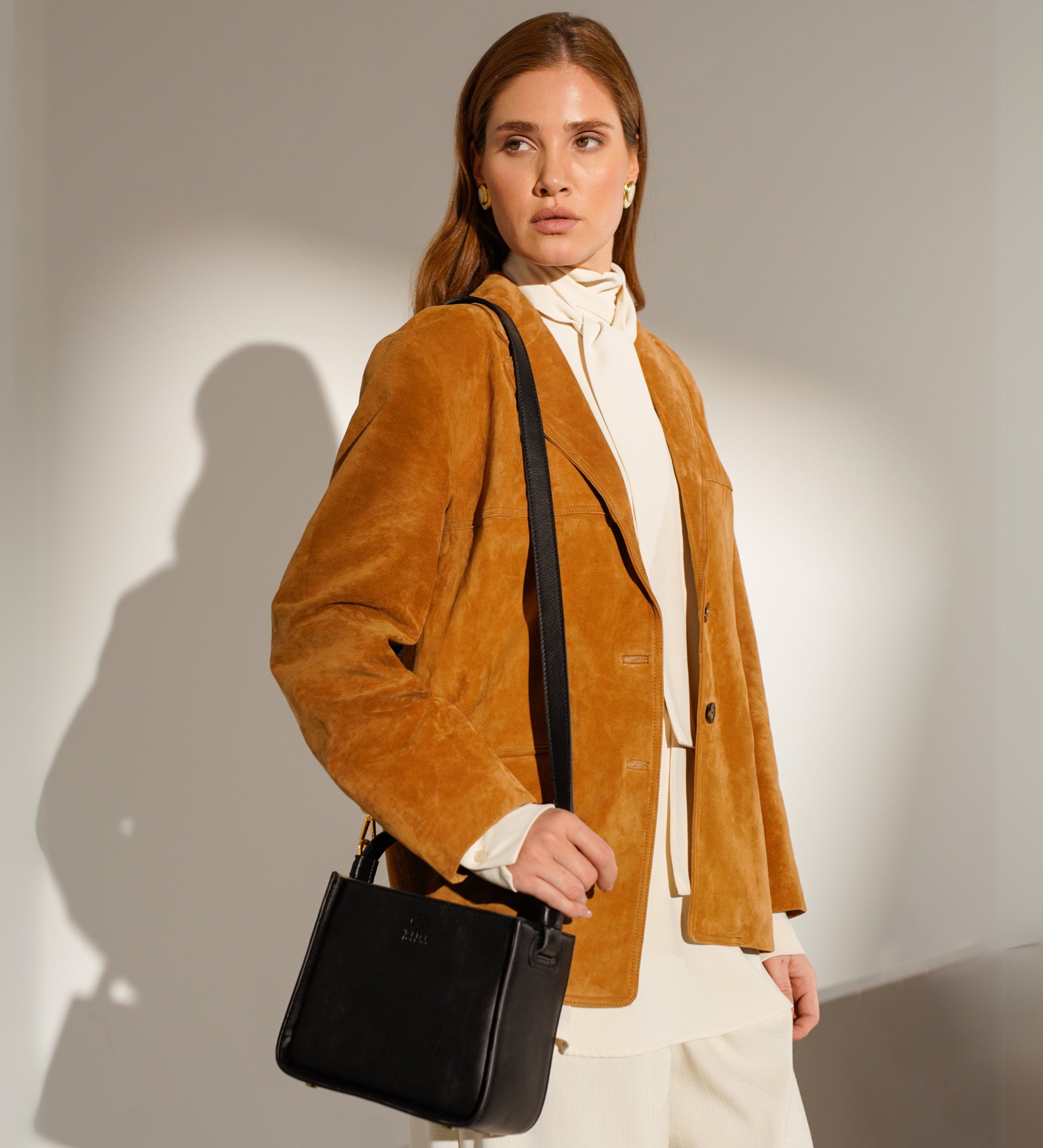 Handväska i läder toteväska i läder för dam - Alms for Oblivion