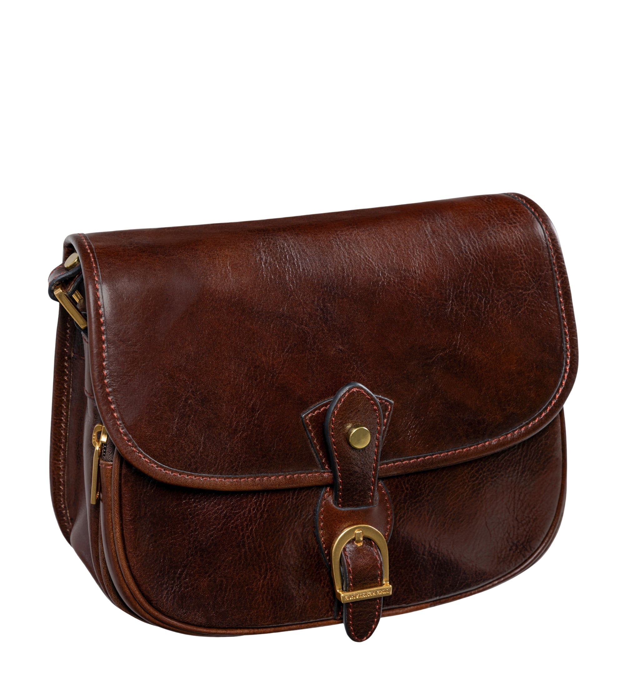 Saddle bag i läder för dam - Women In Love