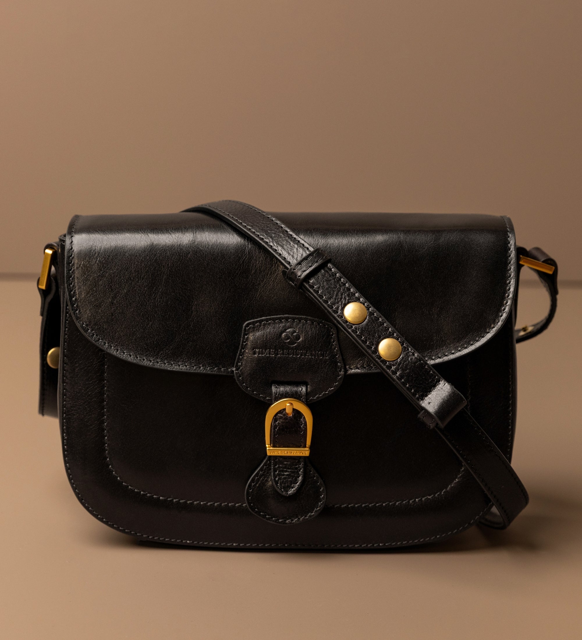 Saddle bag i läder för dam - Romola