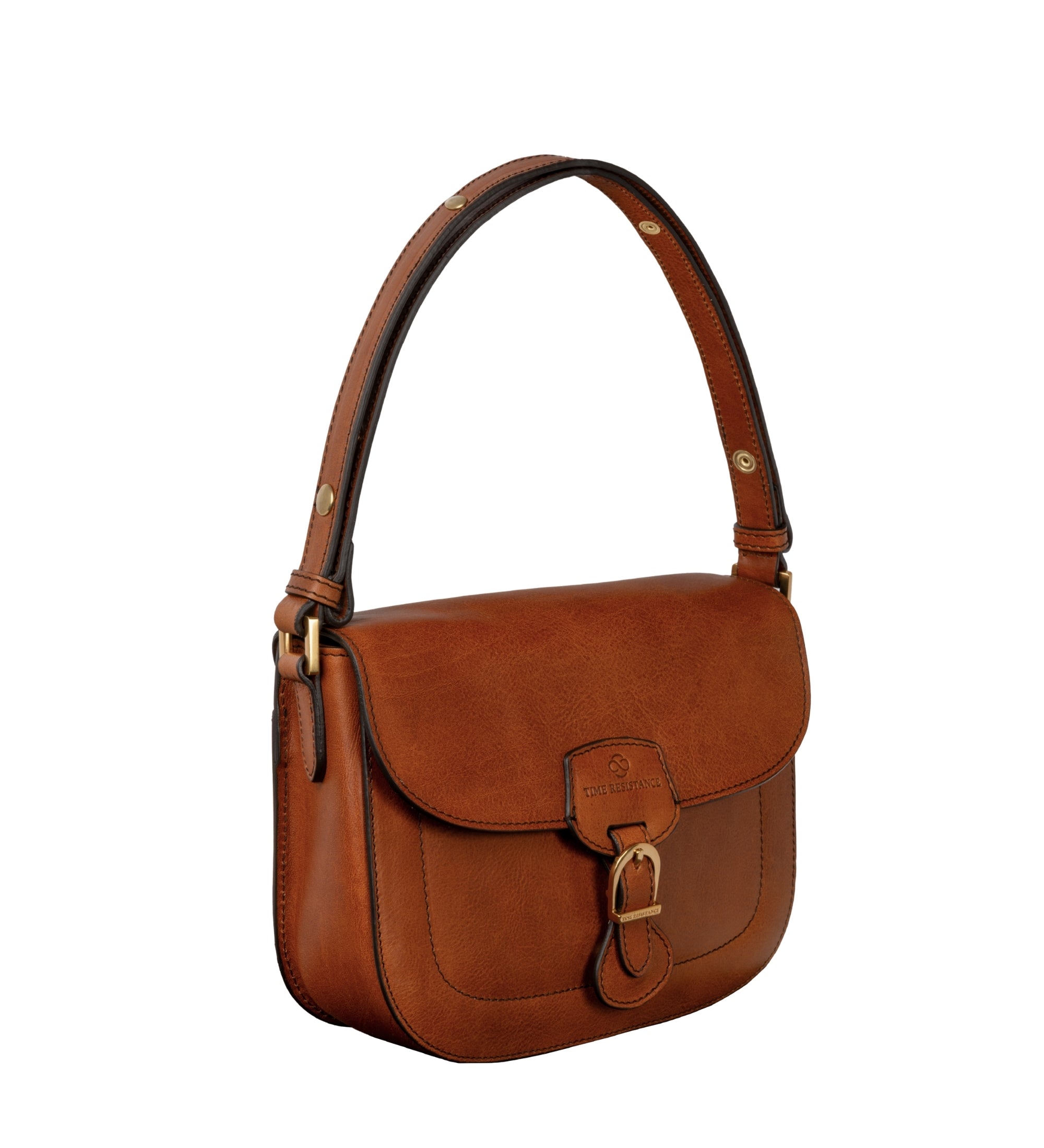 Saddle bag i läder för dam - Romola