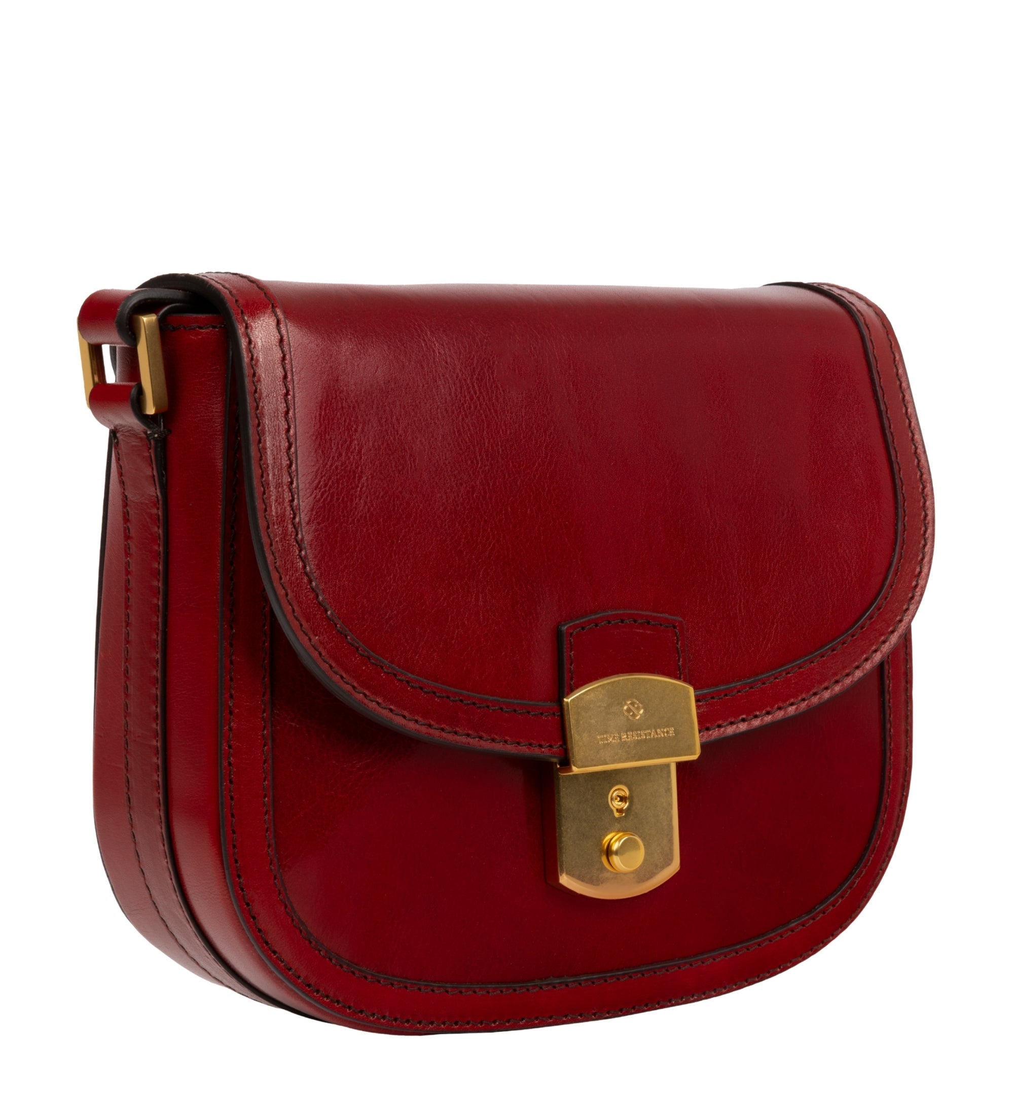 Saddle bag i läder för dam - Secrets