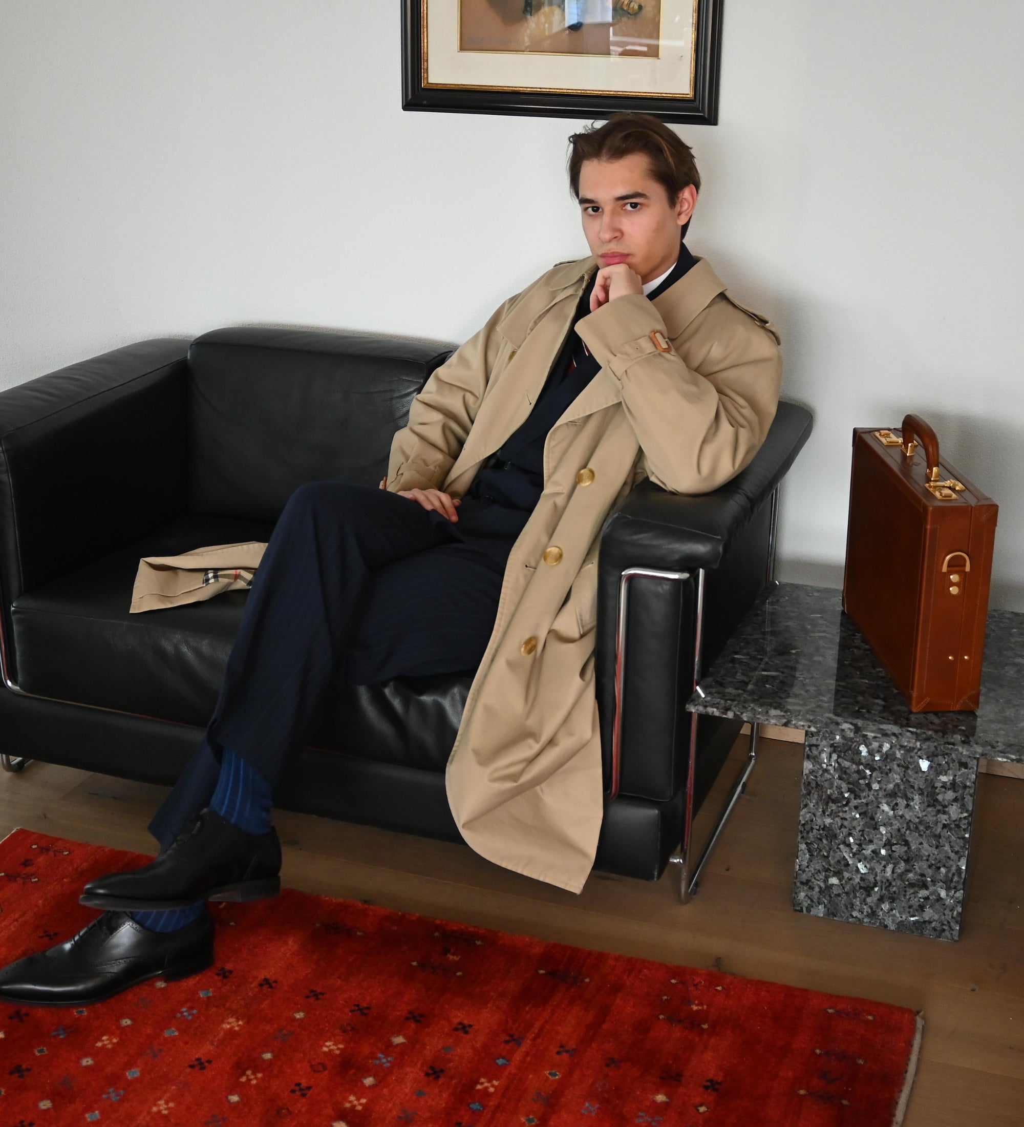 Attachéväska portfölj i läder – A Legacy